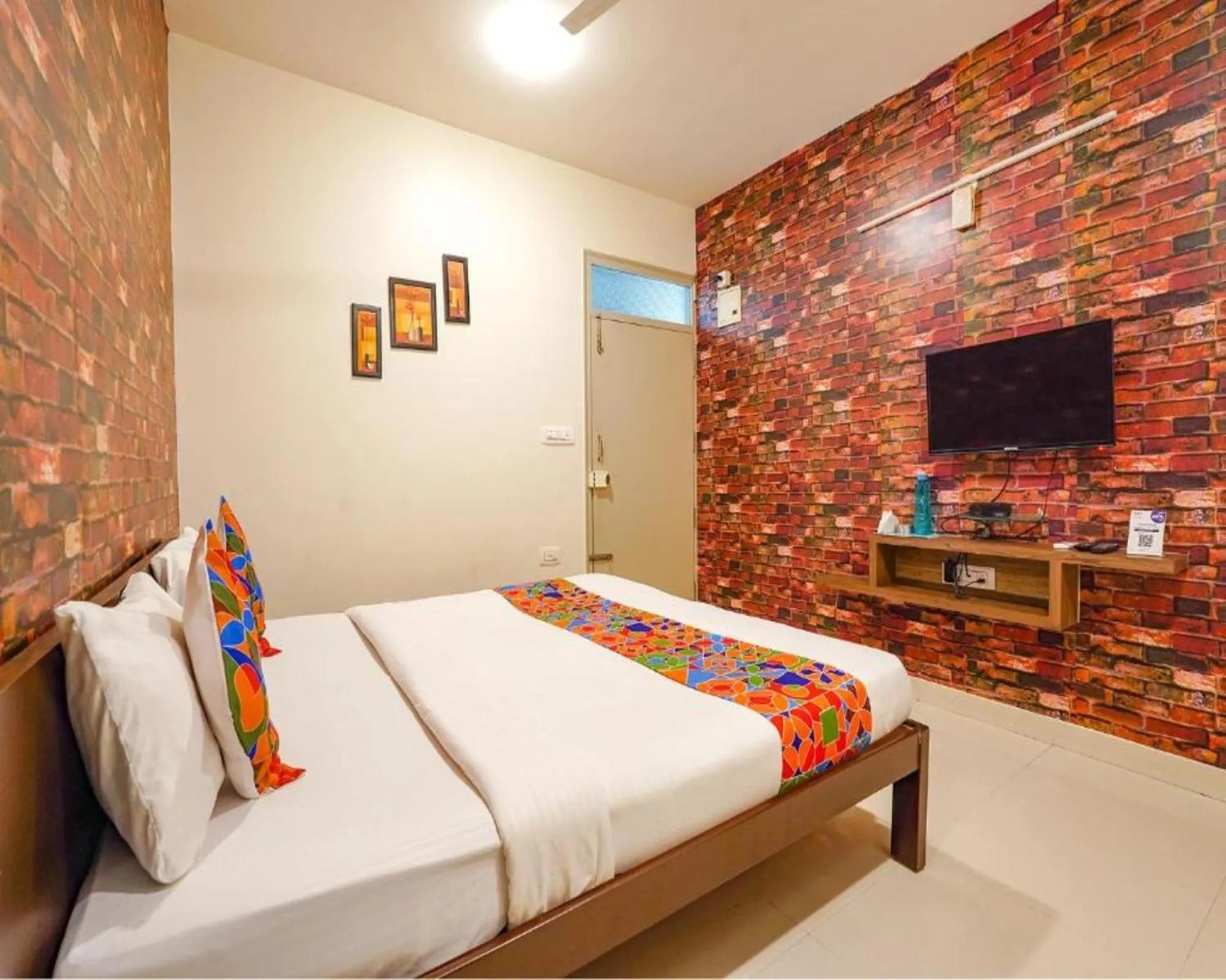 Bed in Via Kings Suites HRBR Layout - Nr Manyata Tech Park