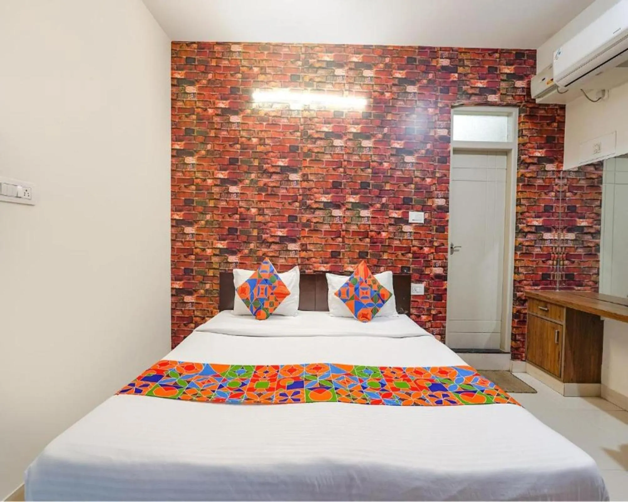 Bed in Via Kings Suites HRBR Layout - Nr Manyata Tech Park