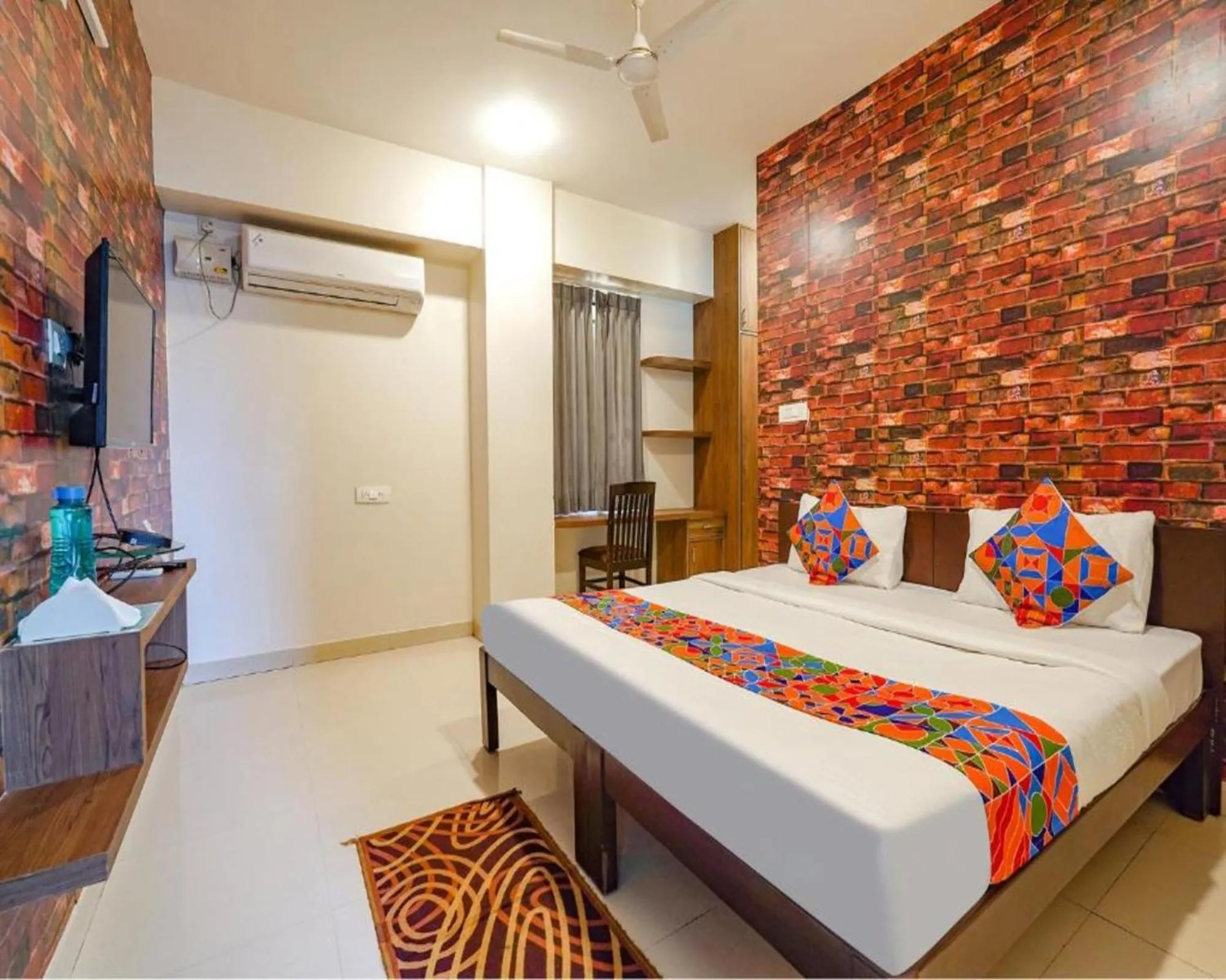 Bed in Via Kings Suites HRBR Layout - Nr Manyata Tech Park