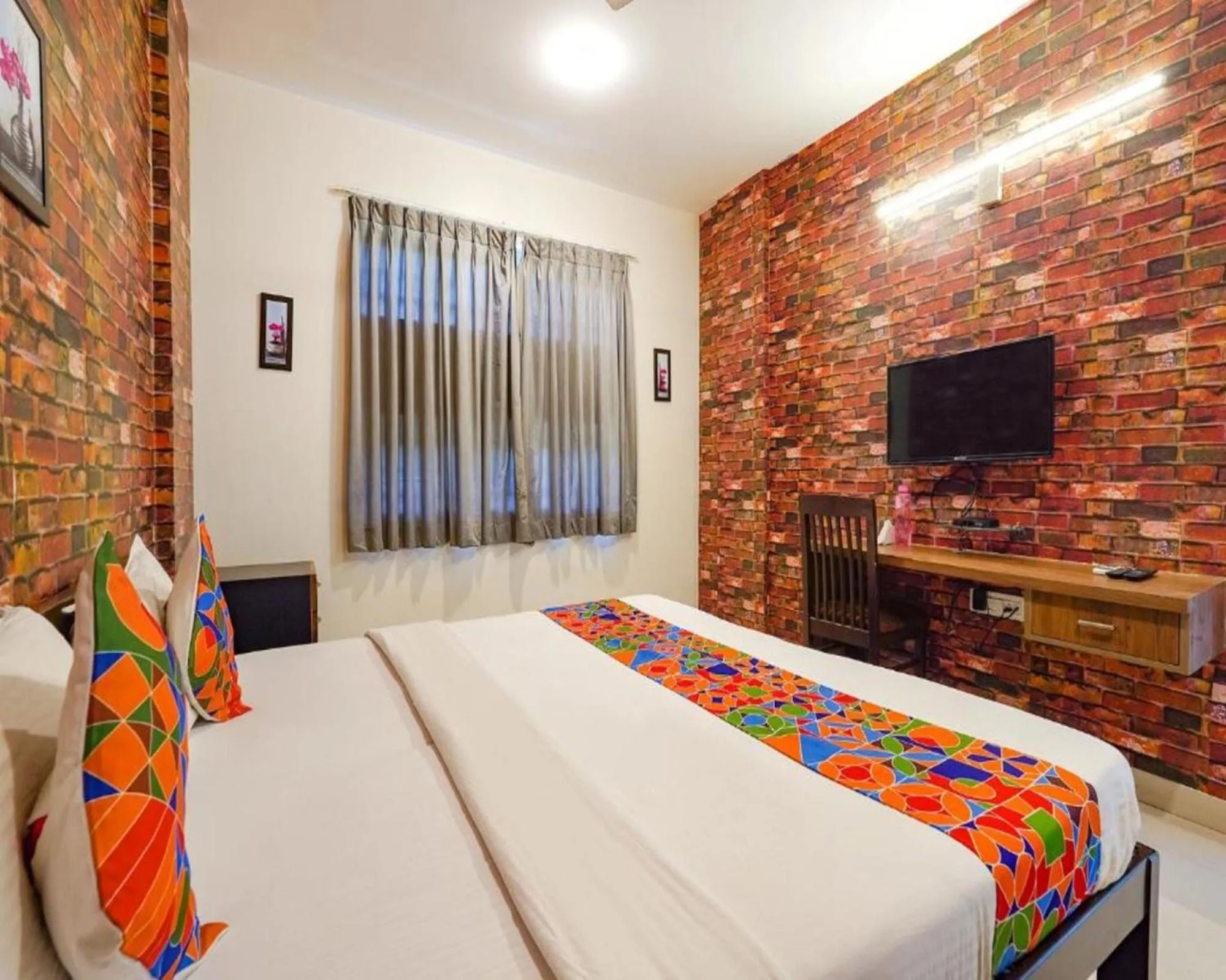 Bed in Via Kings Suites HRBR Layout - Nr Manyata Tech Park