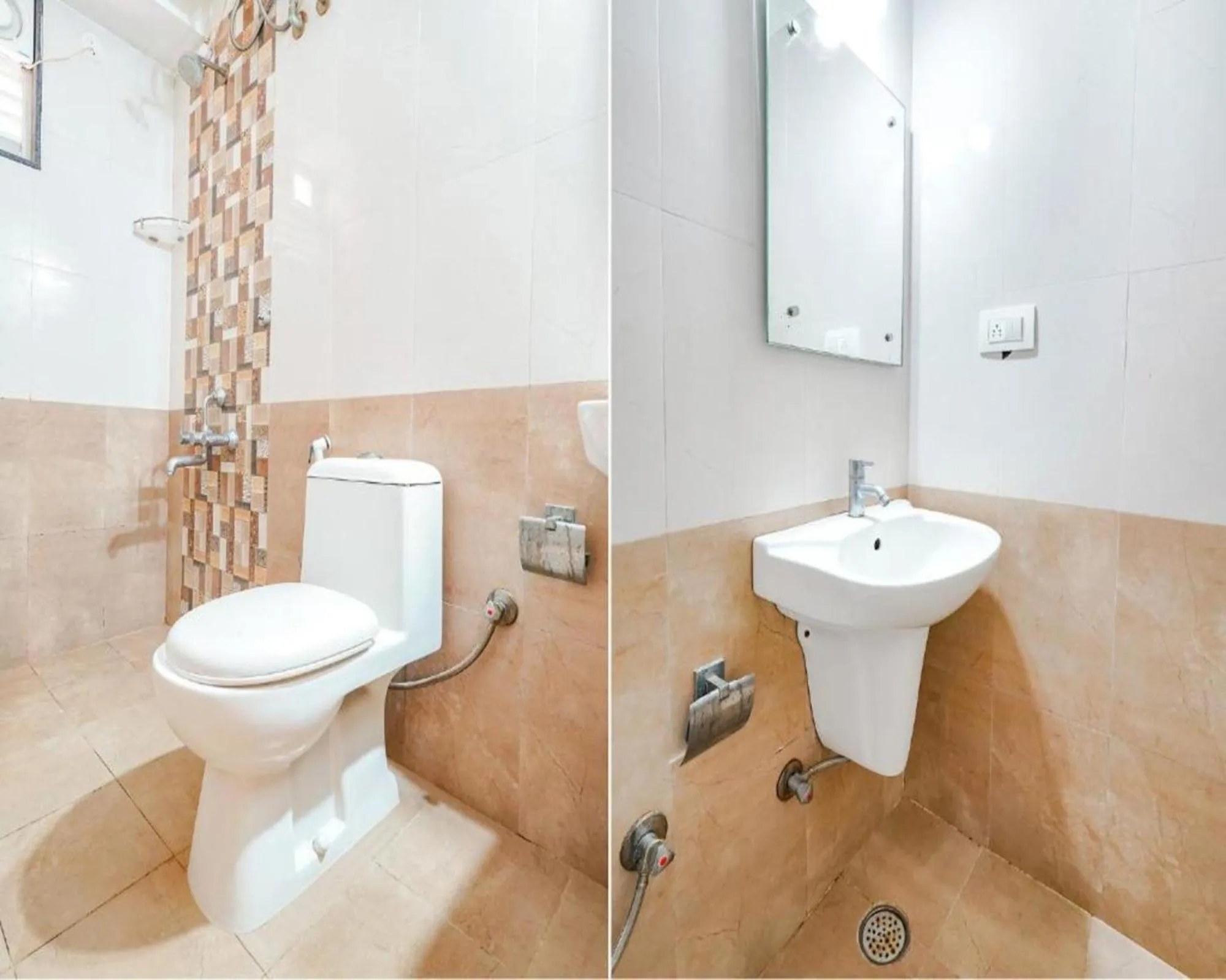 Bathroom in Via Kings Suites HRBR Layout - Nr Manyata Tech Park