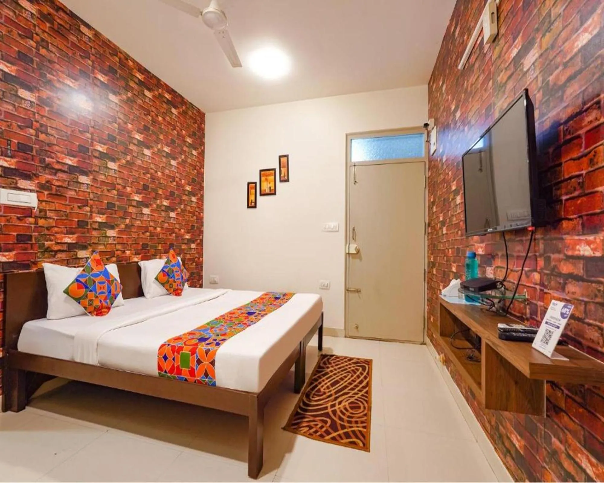 Bed in Via Kings Suites HRBR Layout - Nr Manyata Tech Park