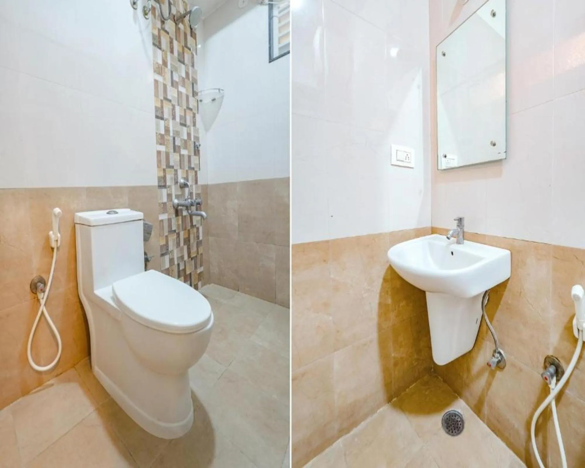Bathroom in Via Kings Suites HRBR Layout - Nr Manyata Tech Park