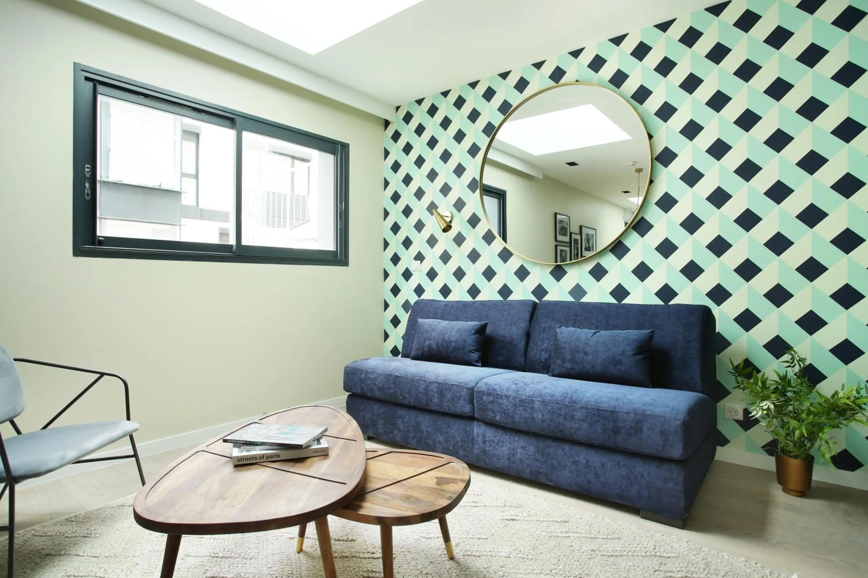 Living room in YAYS Paris Issy by Numa