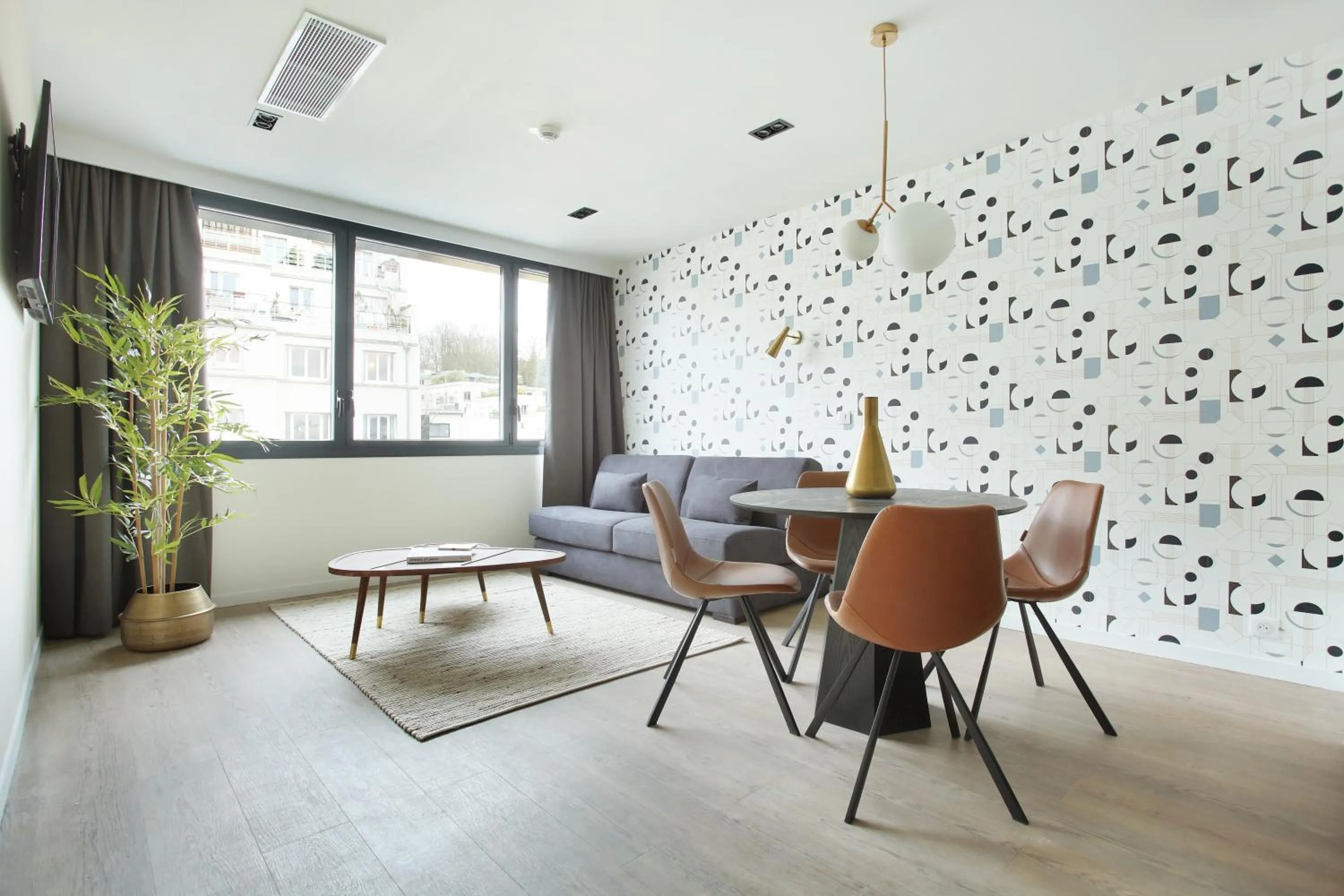 Seating area in YAYS Paris Issy by Numa