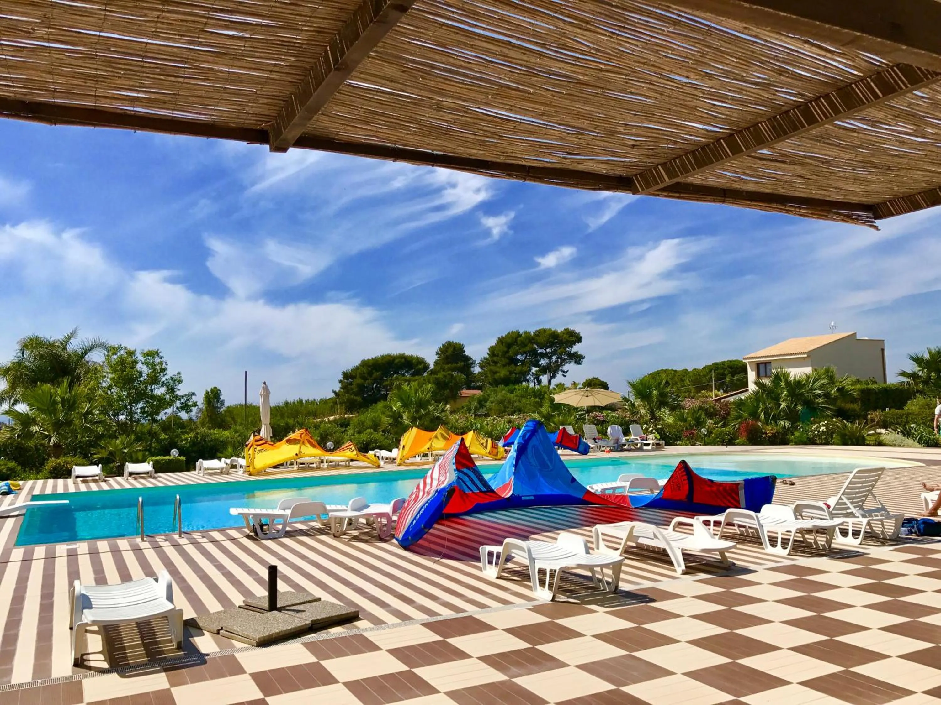 Swimming pool in Case Vacanza Torre Lupa