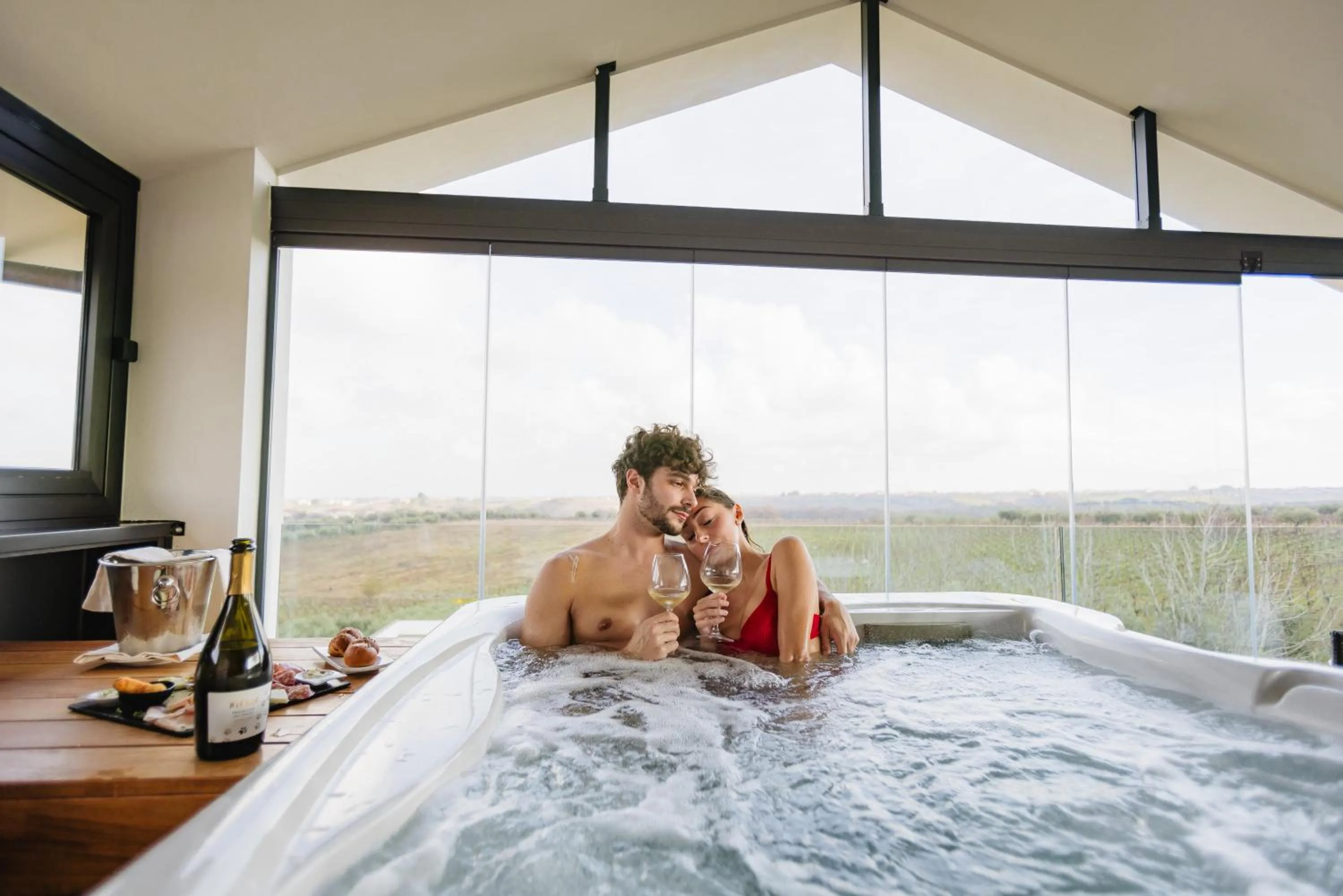 Hot Tub in Magnificat Hotel&Resort