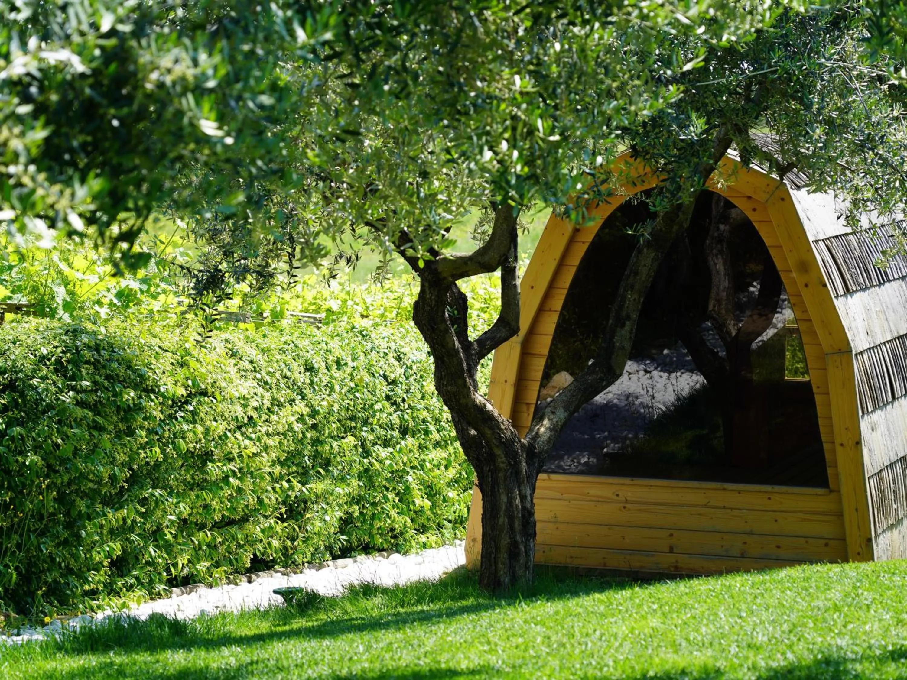 Sauna in Magnificat Hotel&Resort