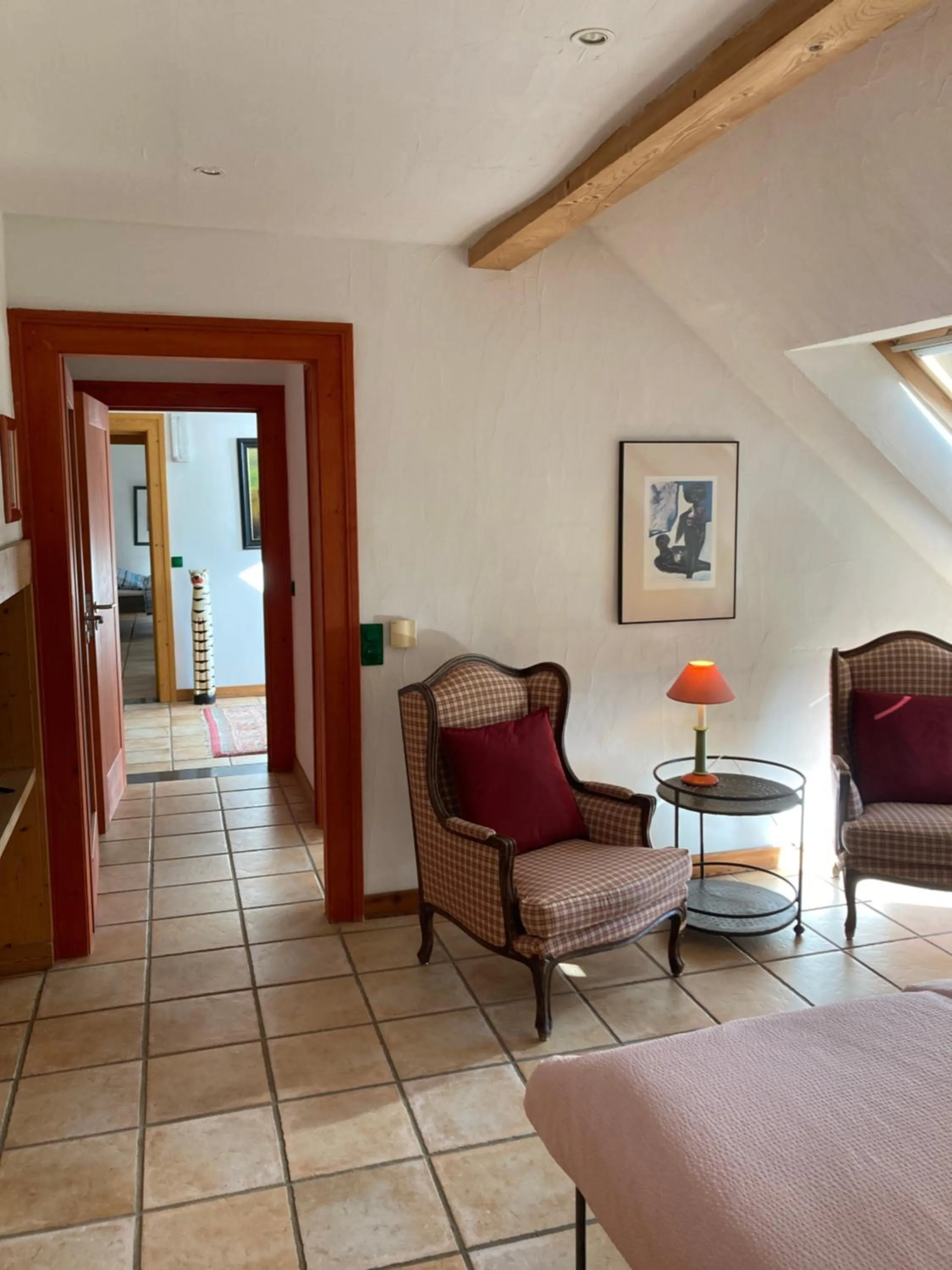 Communal lounge/ TV room in PAULIS Vakantiehuis