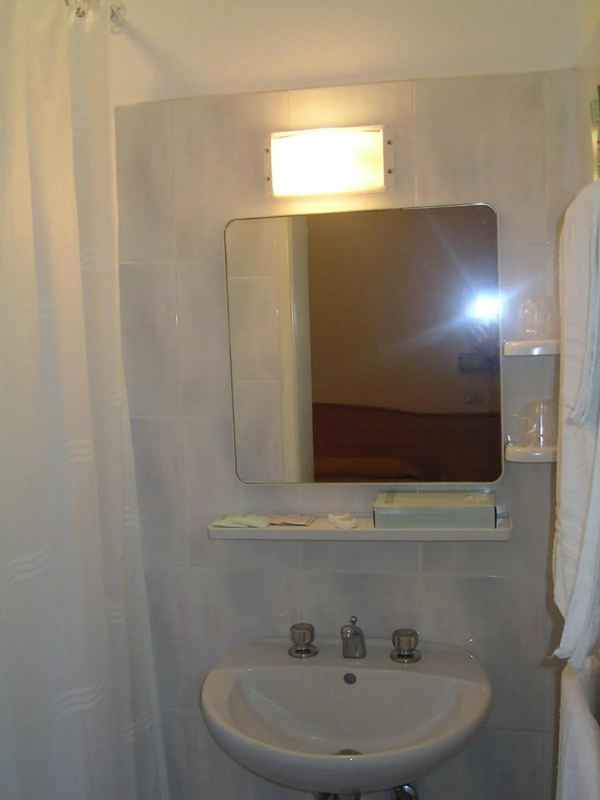 Bathroom in Albergo Moretti