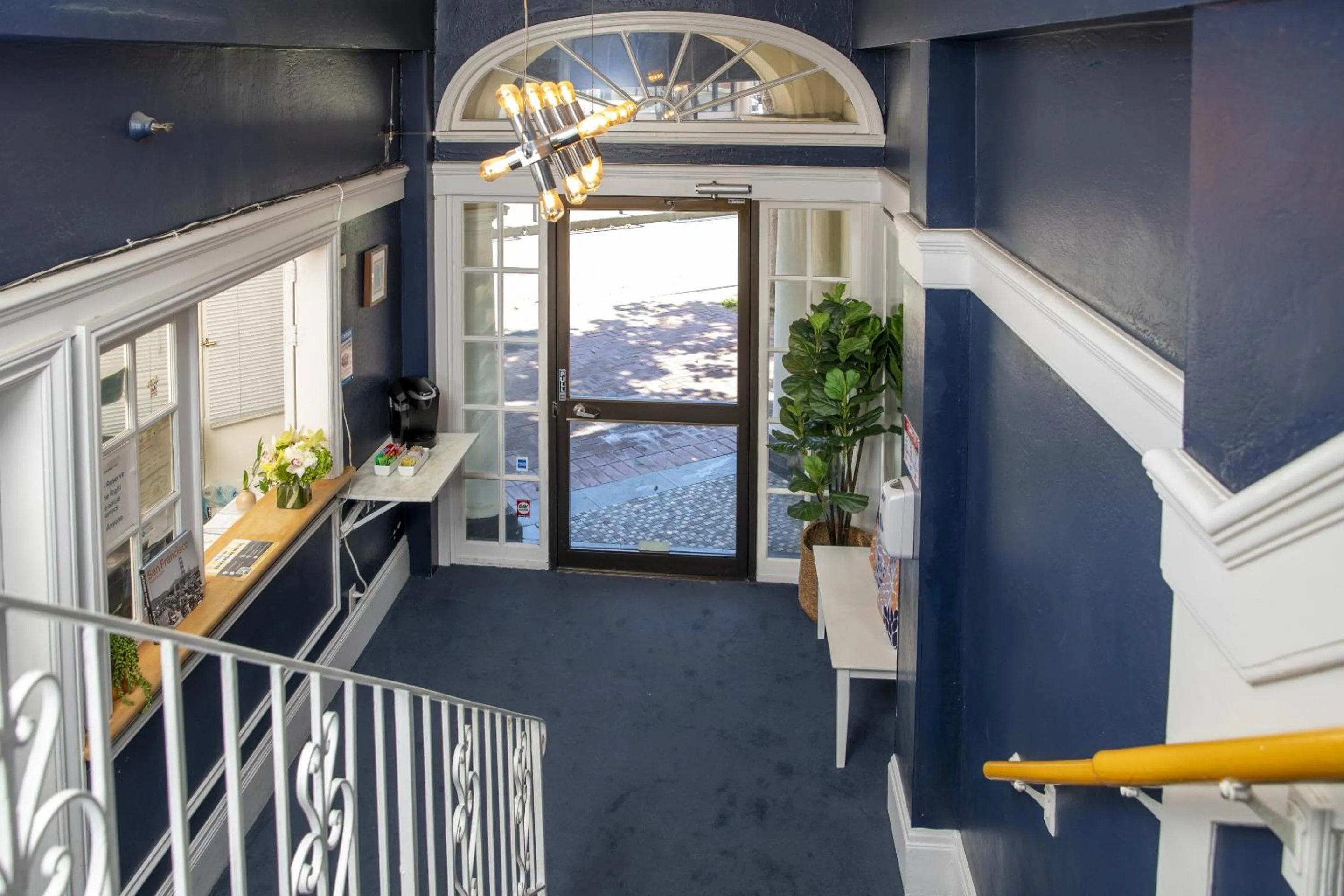 Lobby or reception in Edwardian Hotel