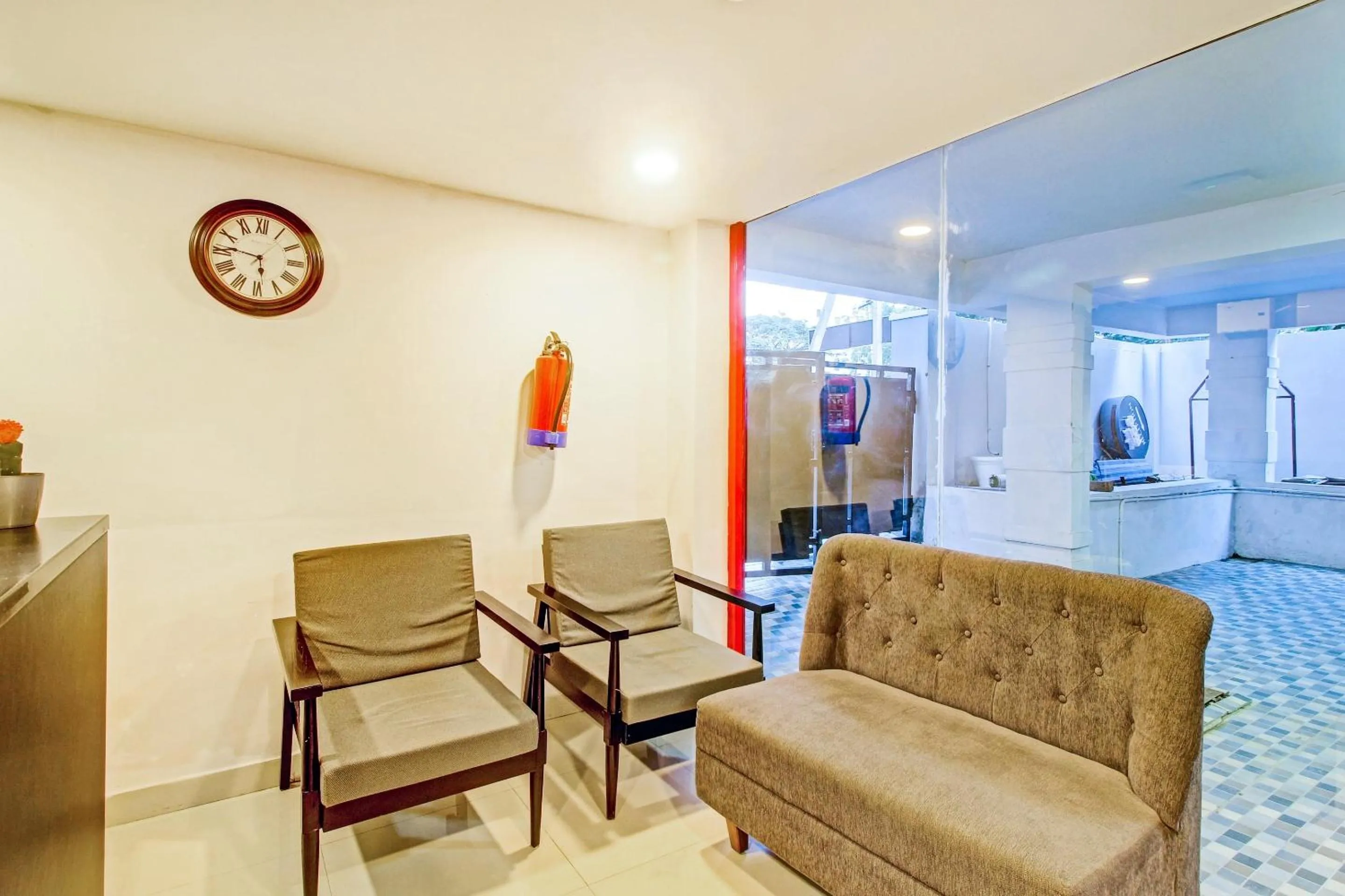 Lobby or reception in Super Hotel O SS Skyline