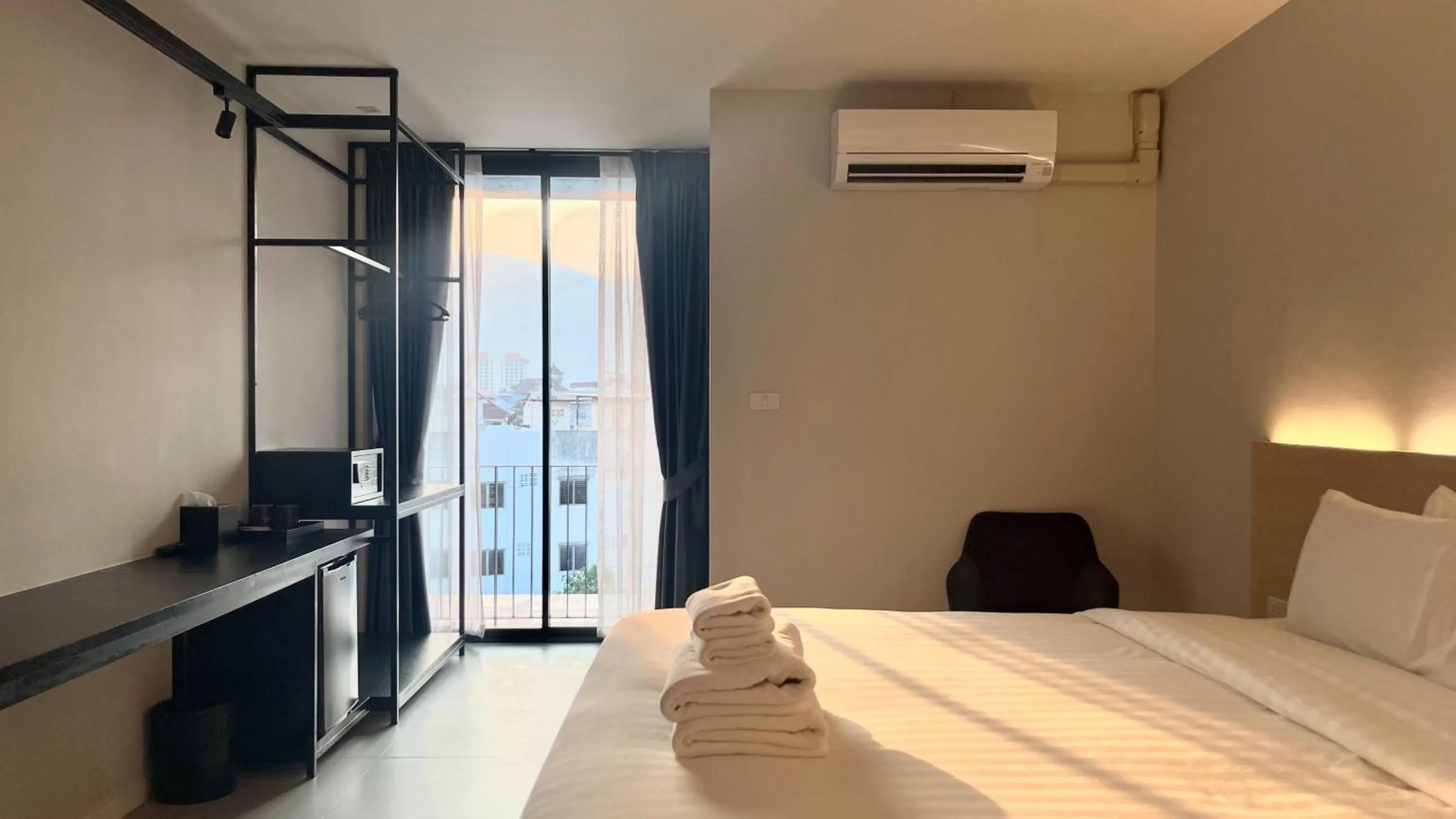 Bed in BOOK Design Hotel