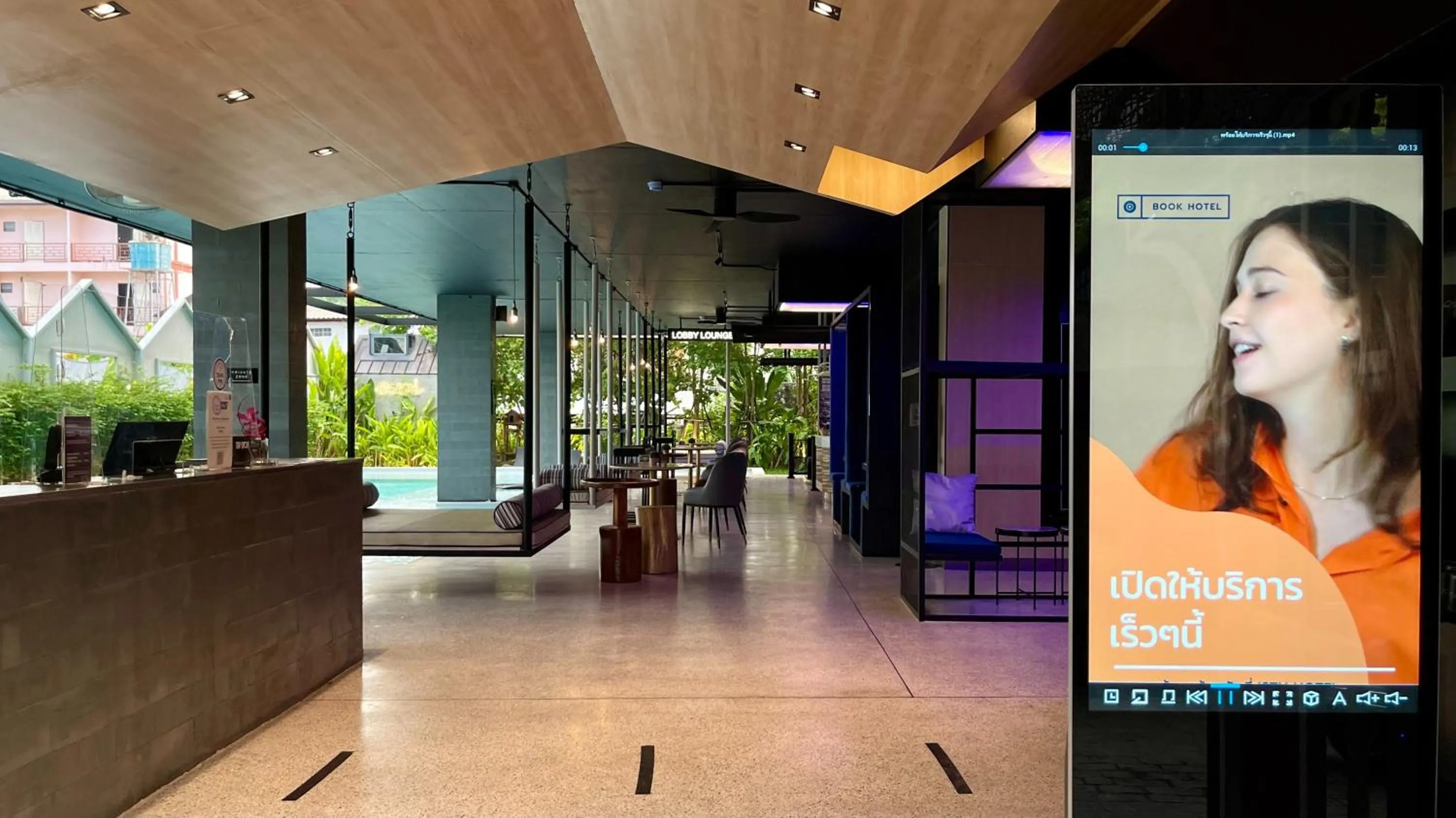 Lobby or reception in BOOK Design Hotel