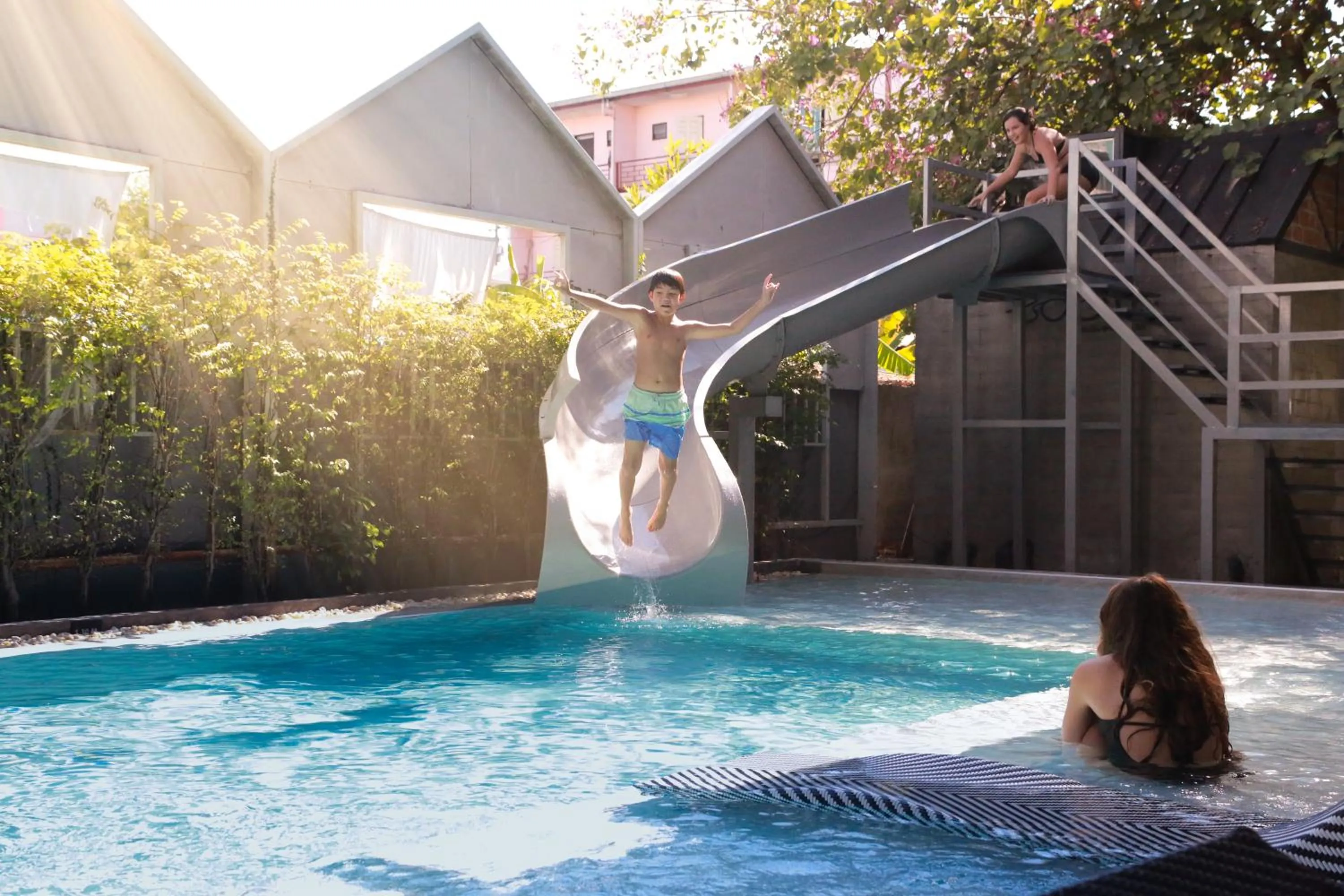 Swimming pool in BOOK Design Hotel