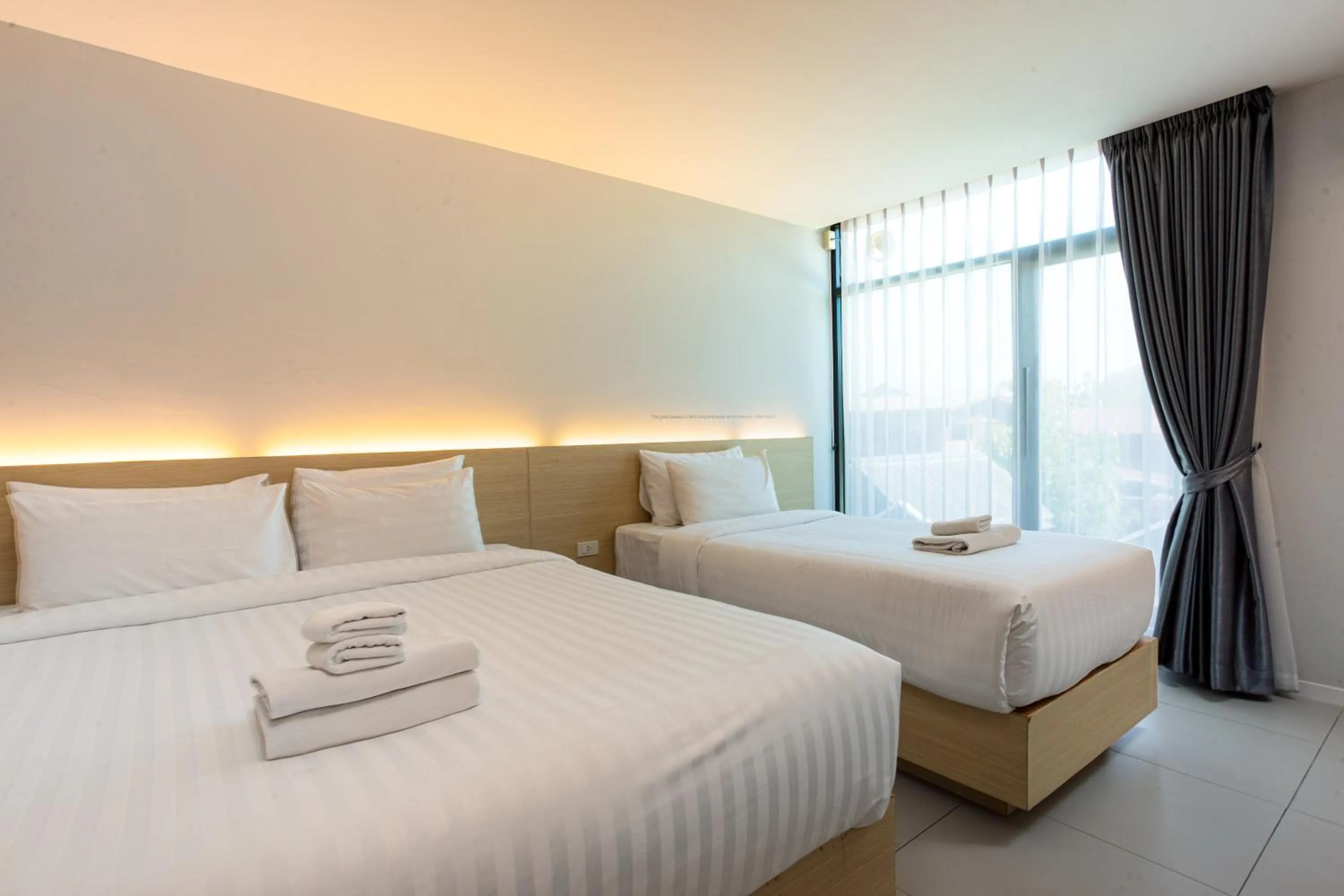 Bedroom, Bed in BOOK Design Hotel