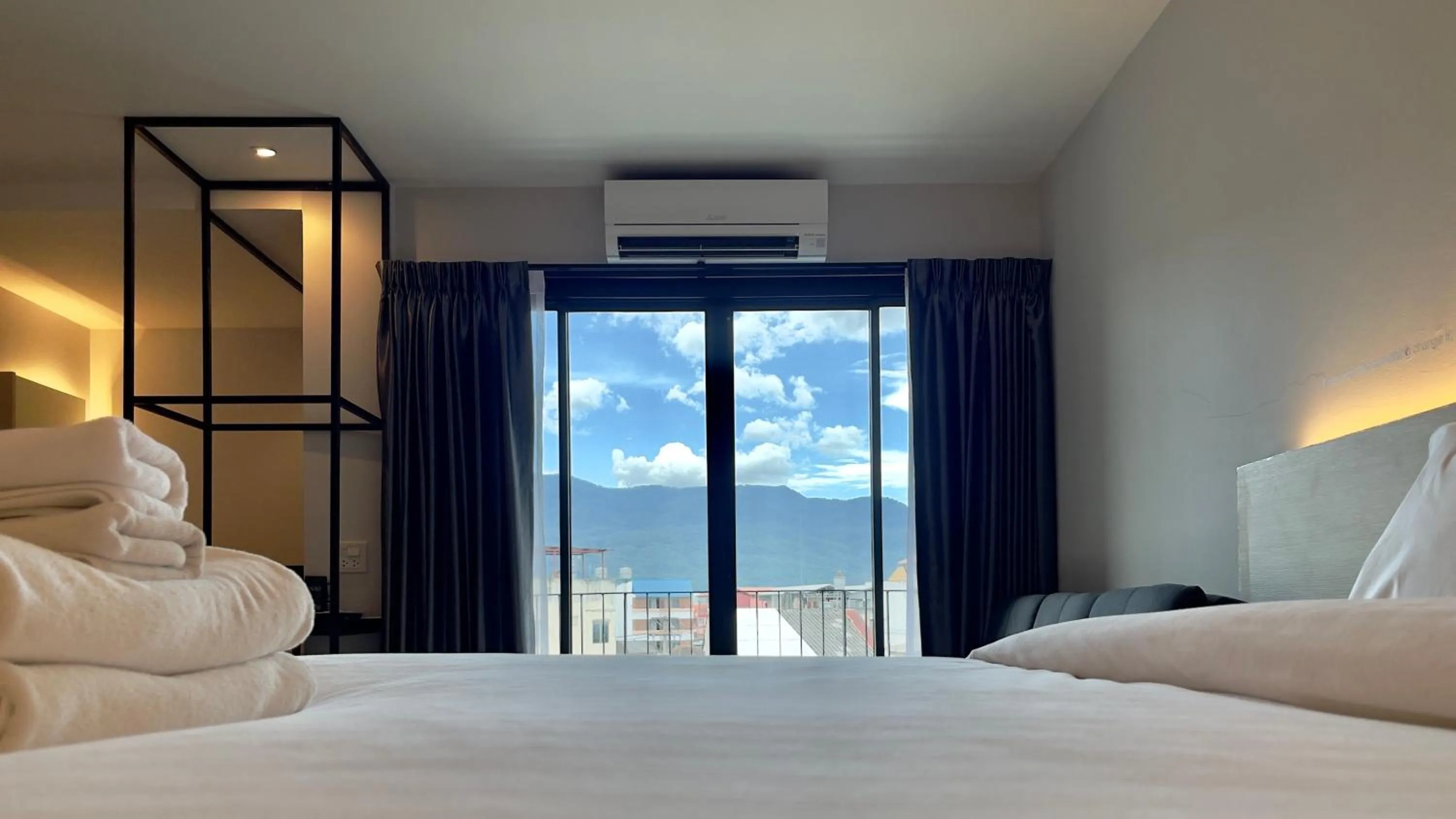 View (from property/room), Bed in BOOK Design Hotel