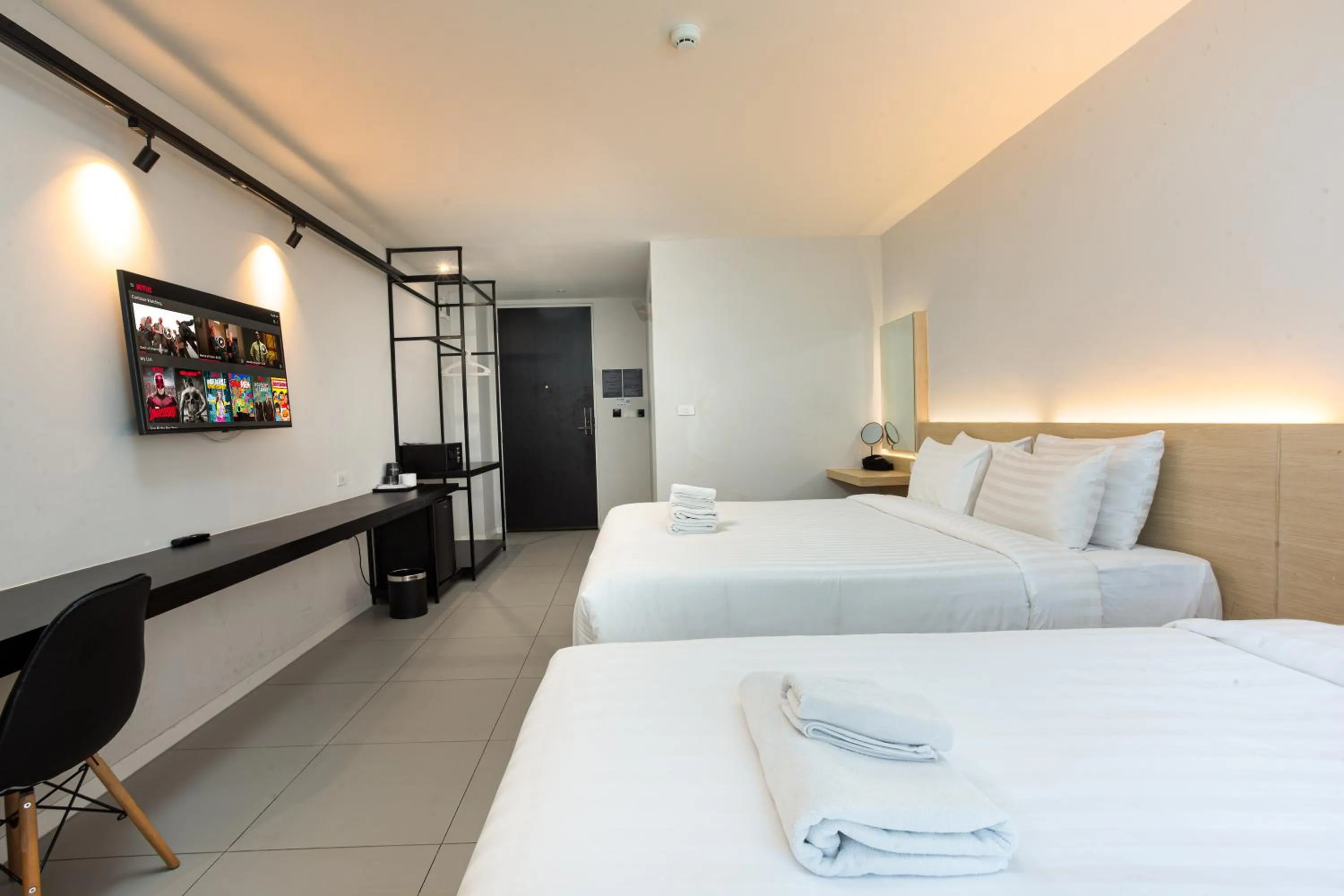 Bedroom, Bed in BOOK Design Hotel