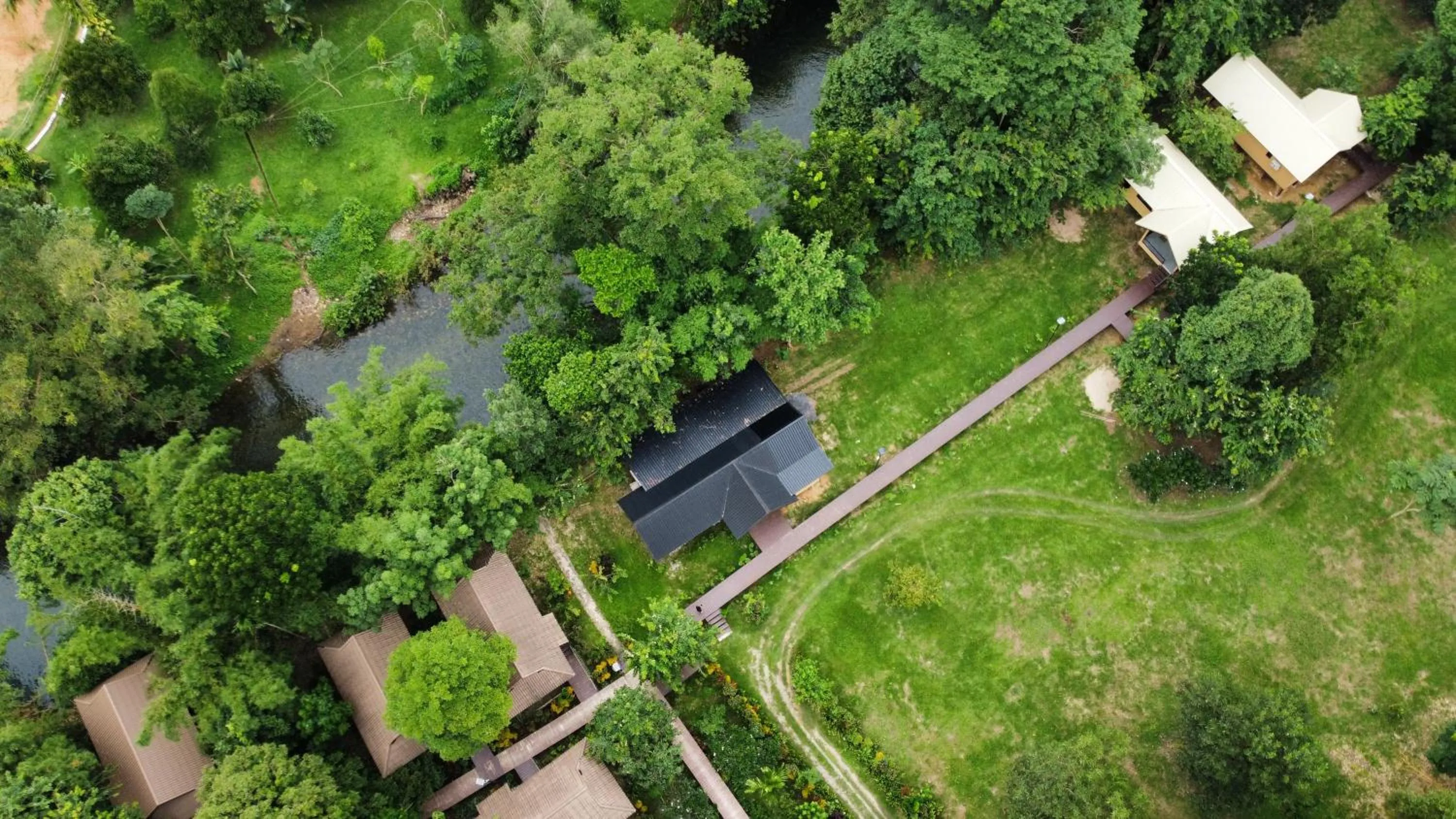 Natural landscape in The Bliss Khao Sok Boutique Lodge