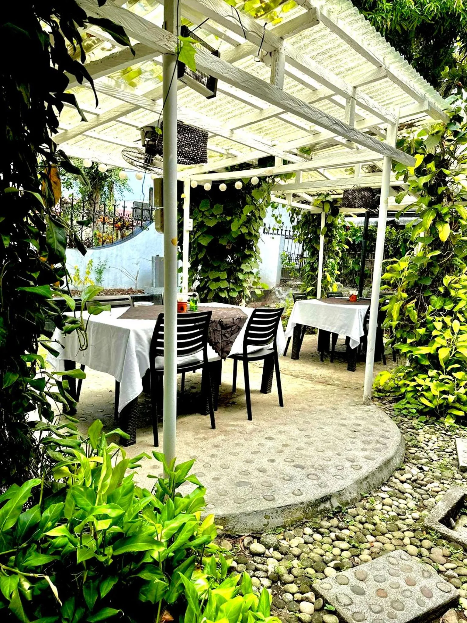 Patio in Fernando's Hotel