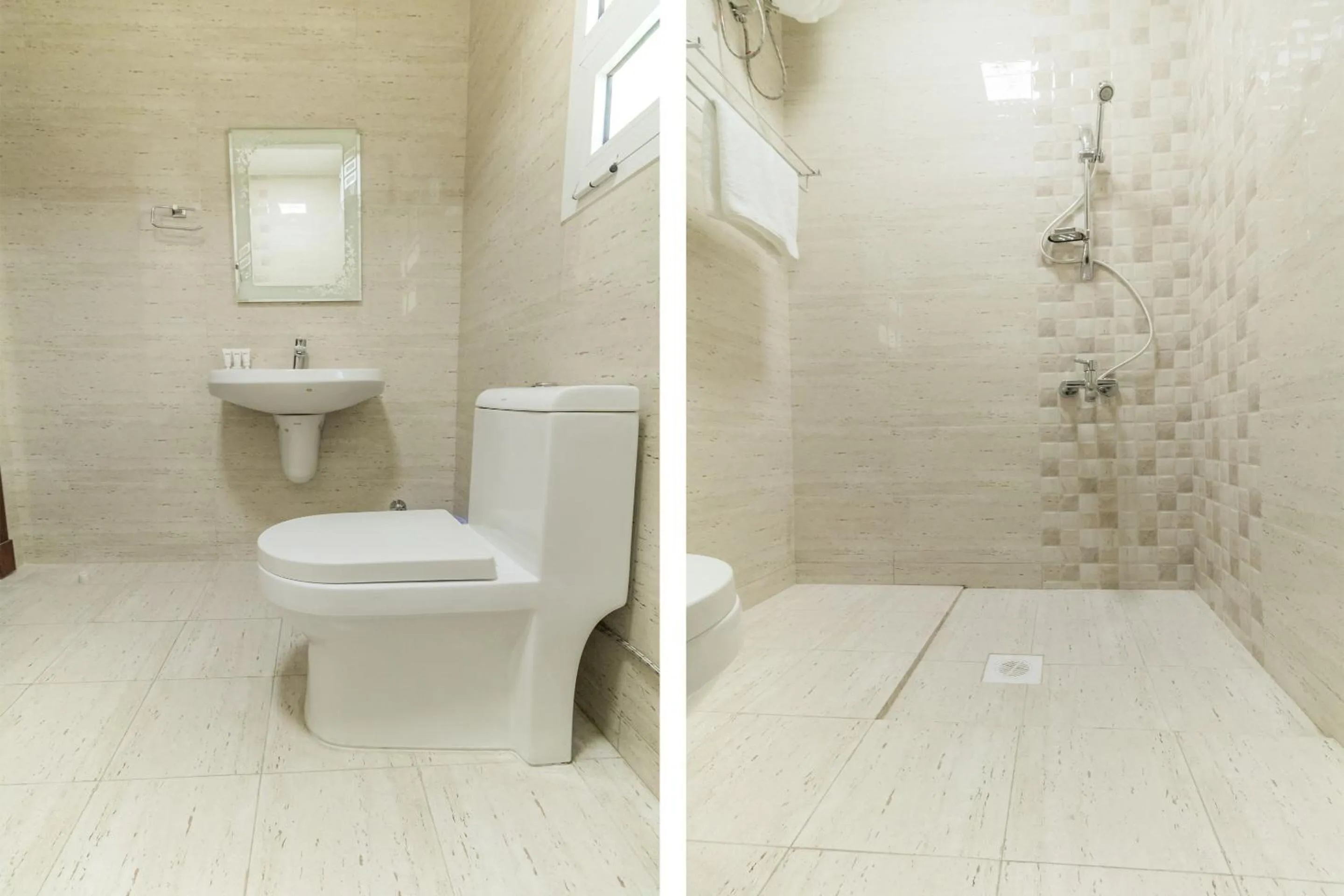 Bathroom in Super OYO 106 Muscat Grand Hotel Apartment