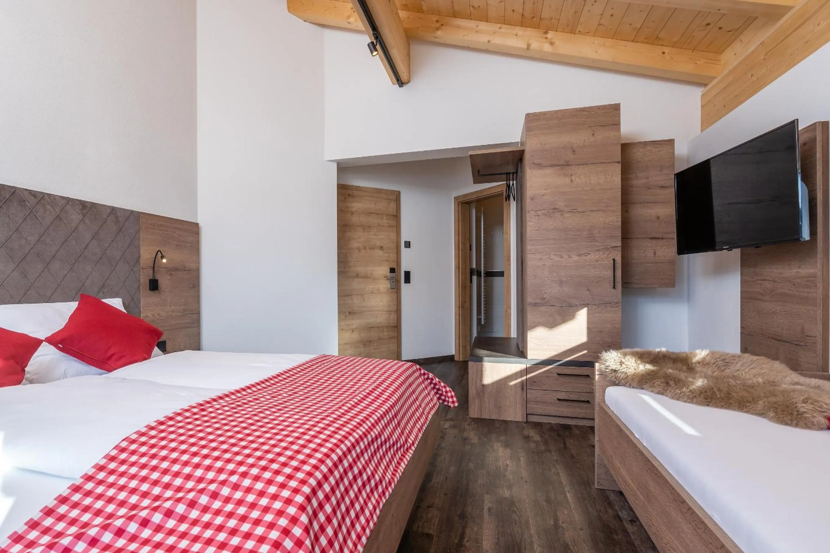 Bed in Bergappartements Pröll