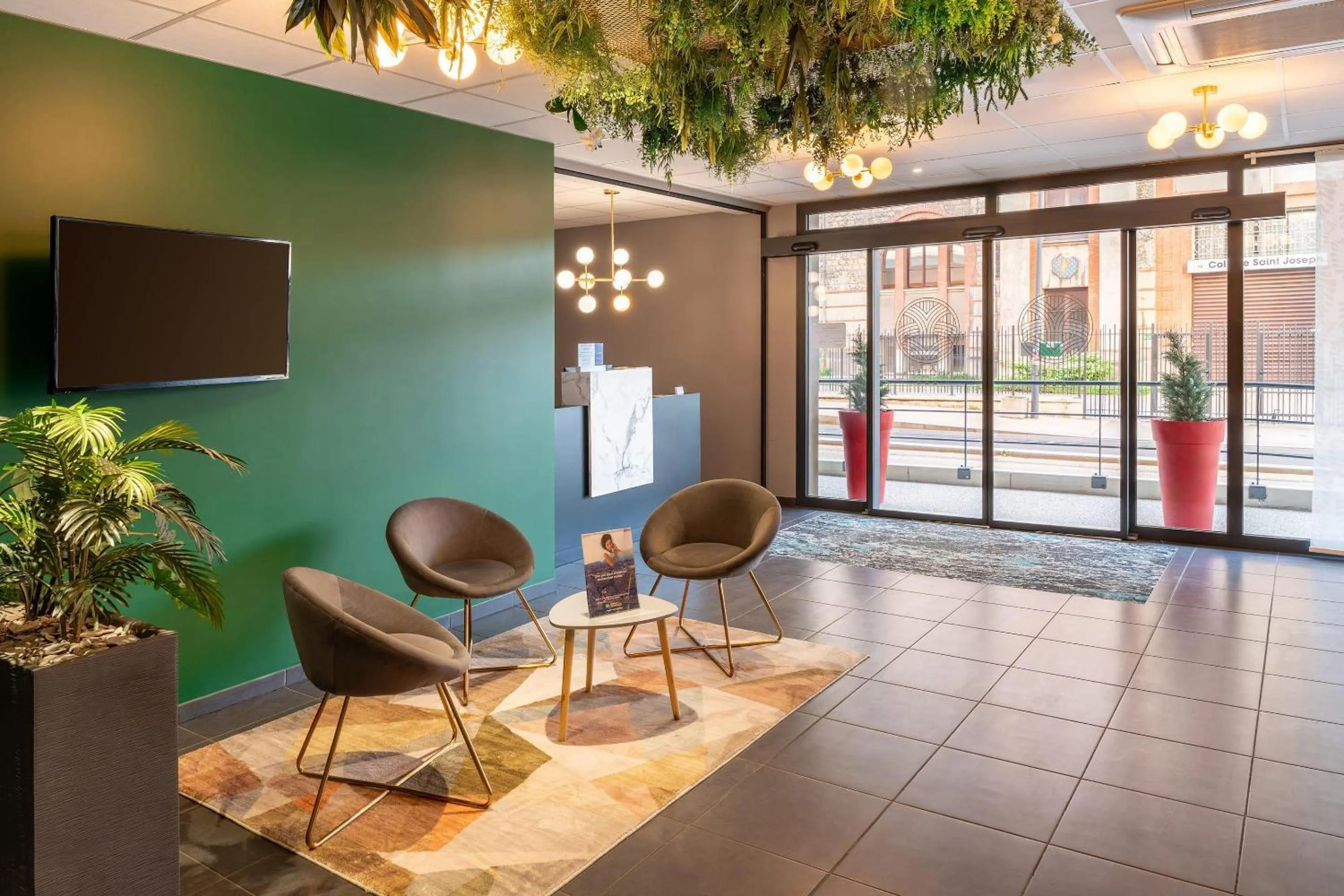 Living room in Best Western Hotel Fontaine Argent