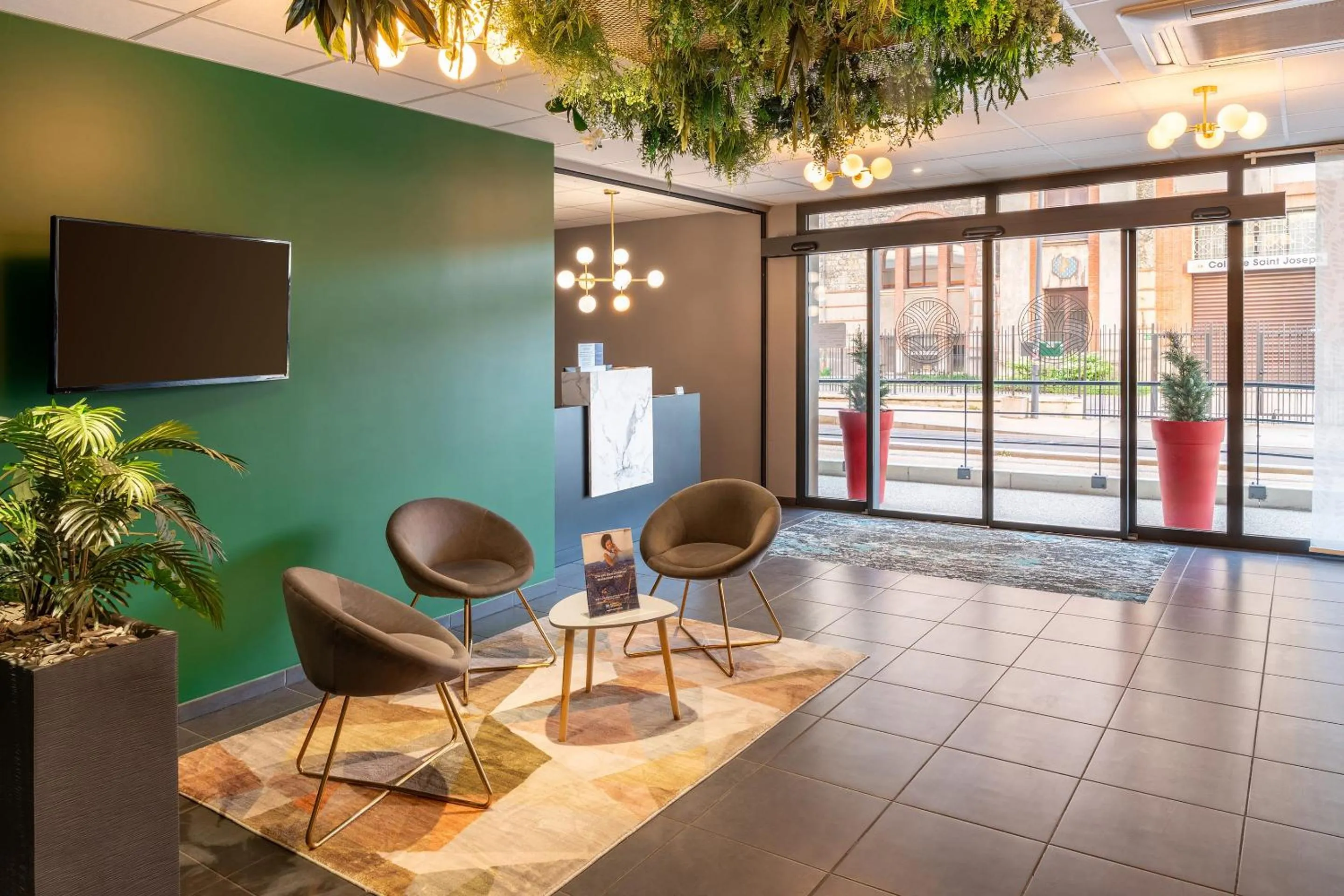 Living room in Best Western Hotel Fontaine Argent
