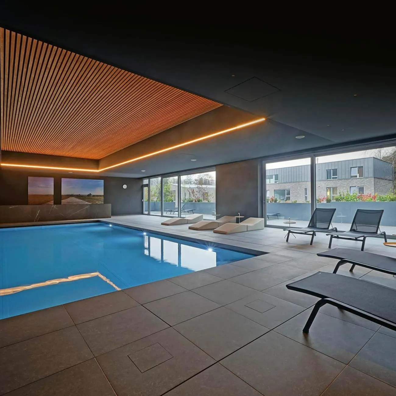 Swimming pool in MY HOTEL MALMEDY