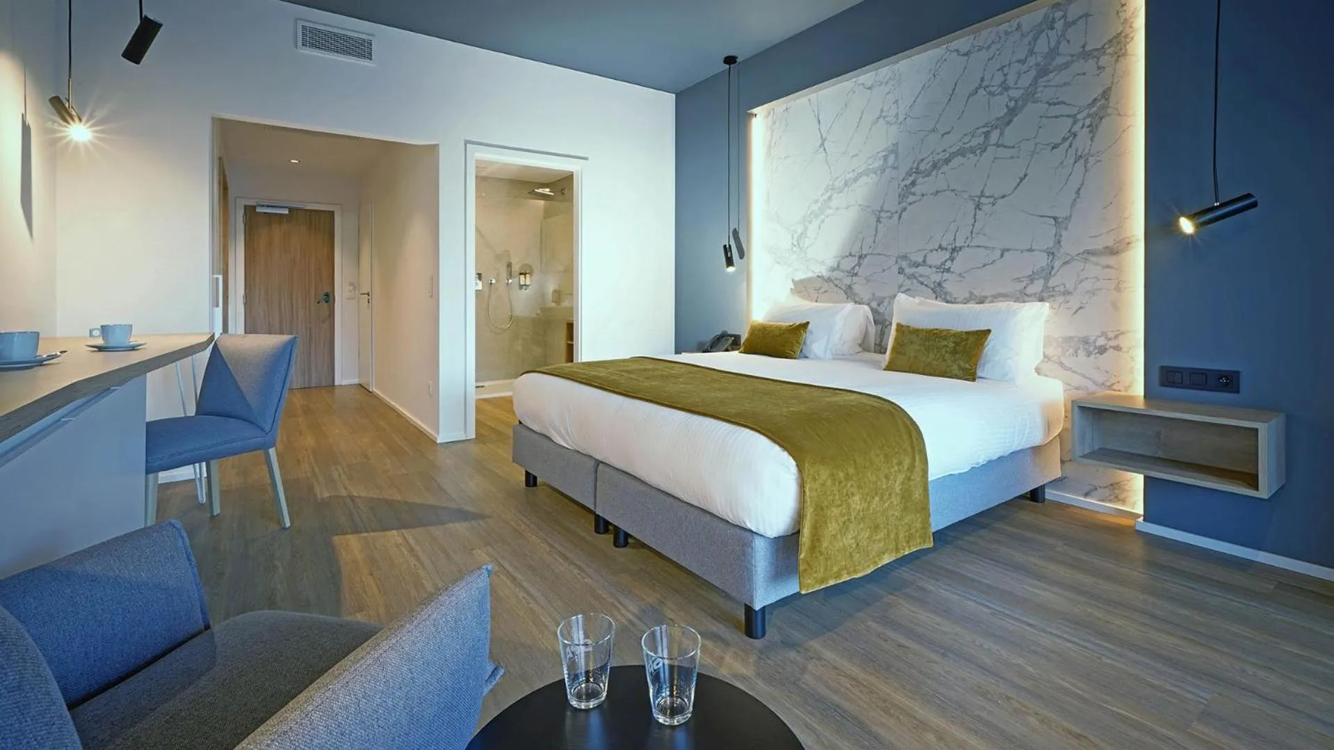 Bed in MY HOTEL MALMEDY