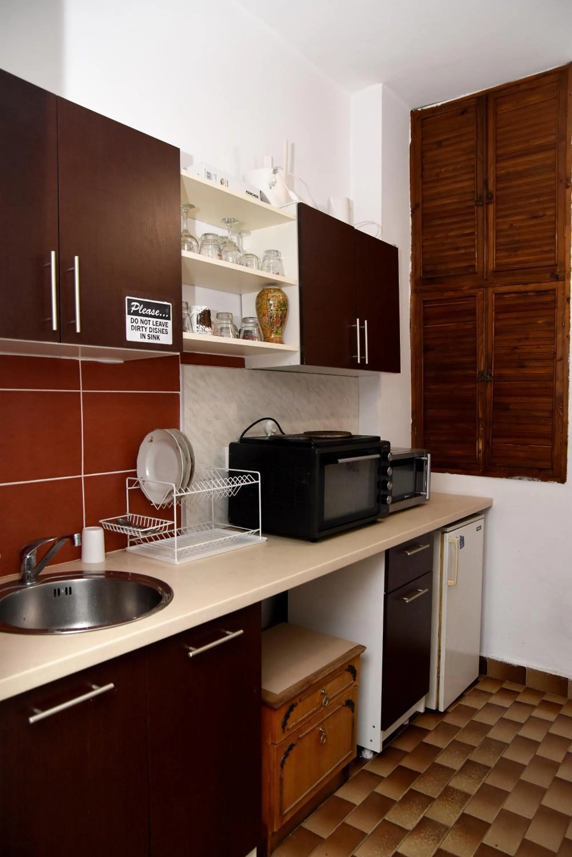 Communal kitchen in Santa Sofia