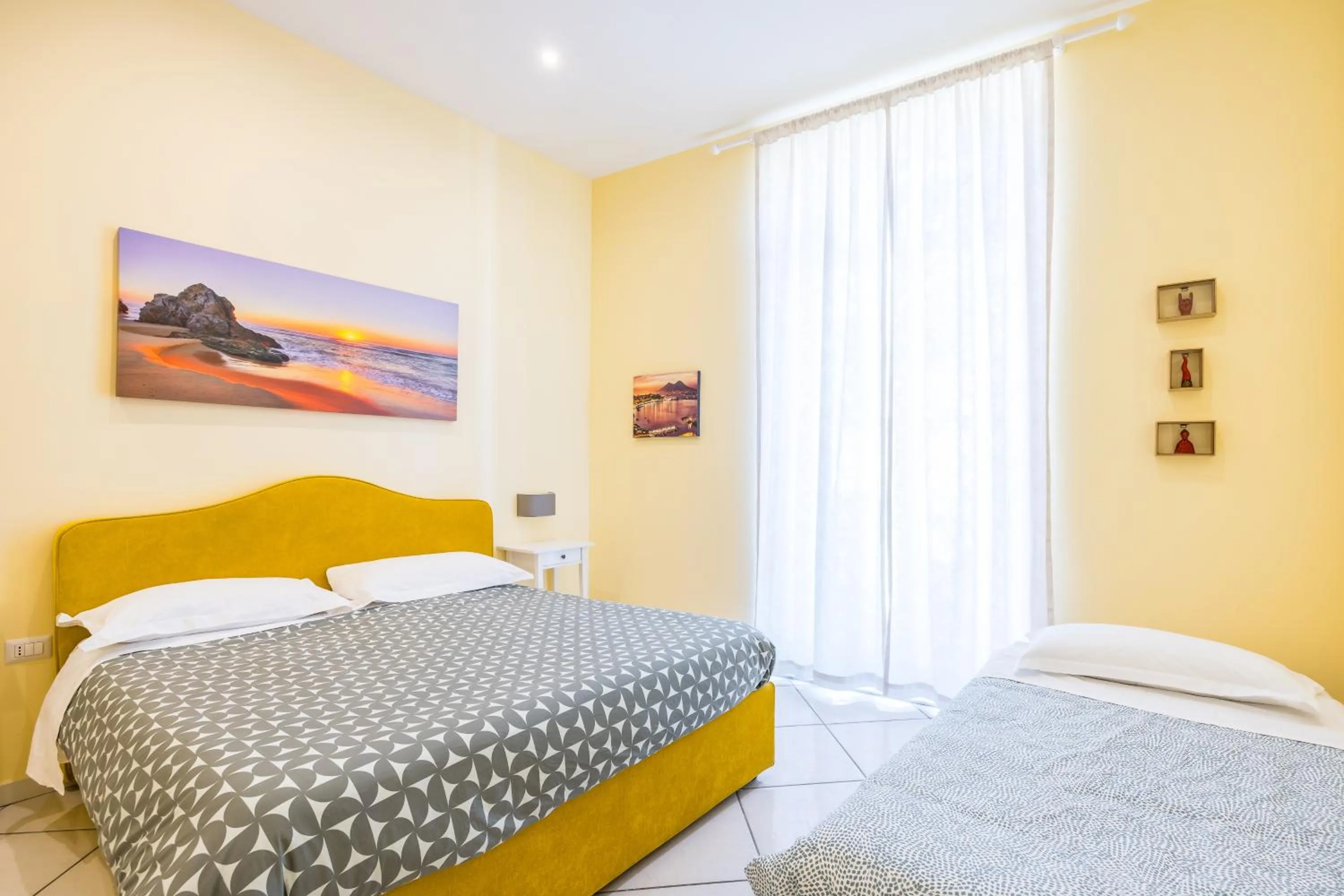 Bed in La Casa Di Bruno Napoli