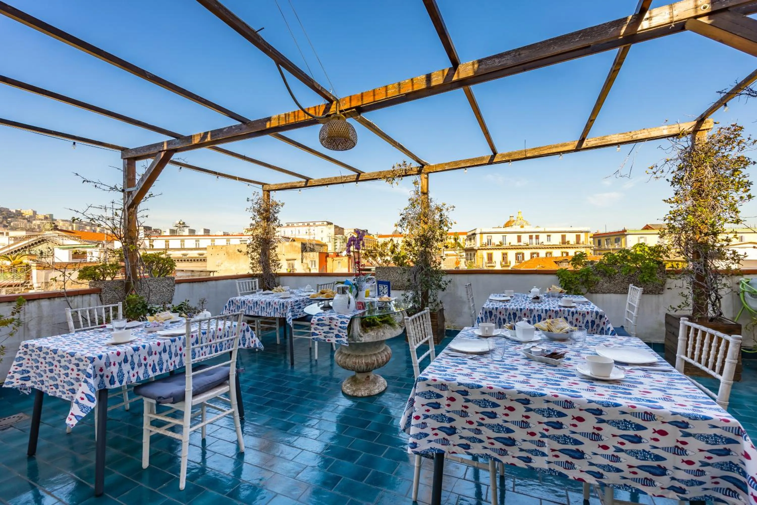 Balcony/Terrace in La Casa Di Bruno Napoli
