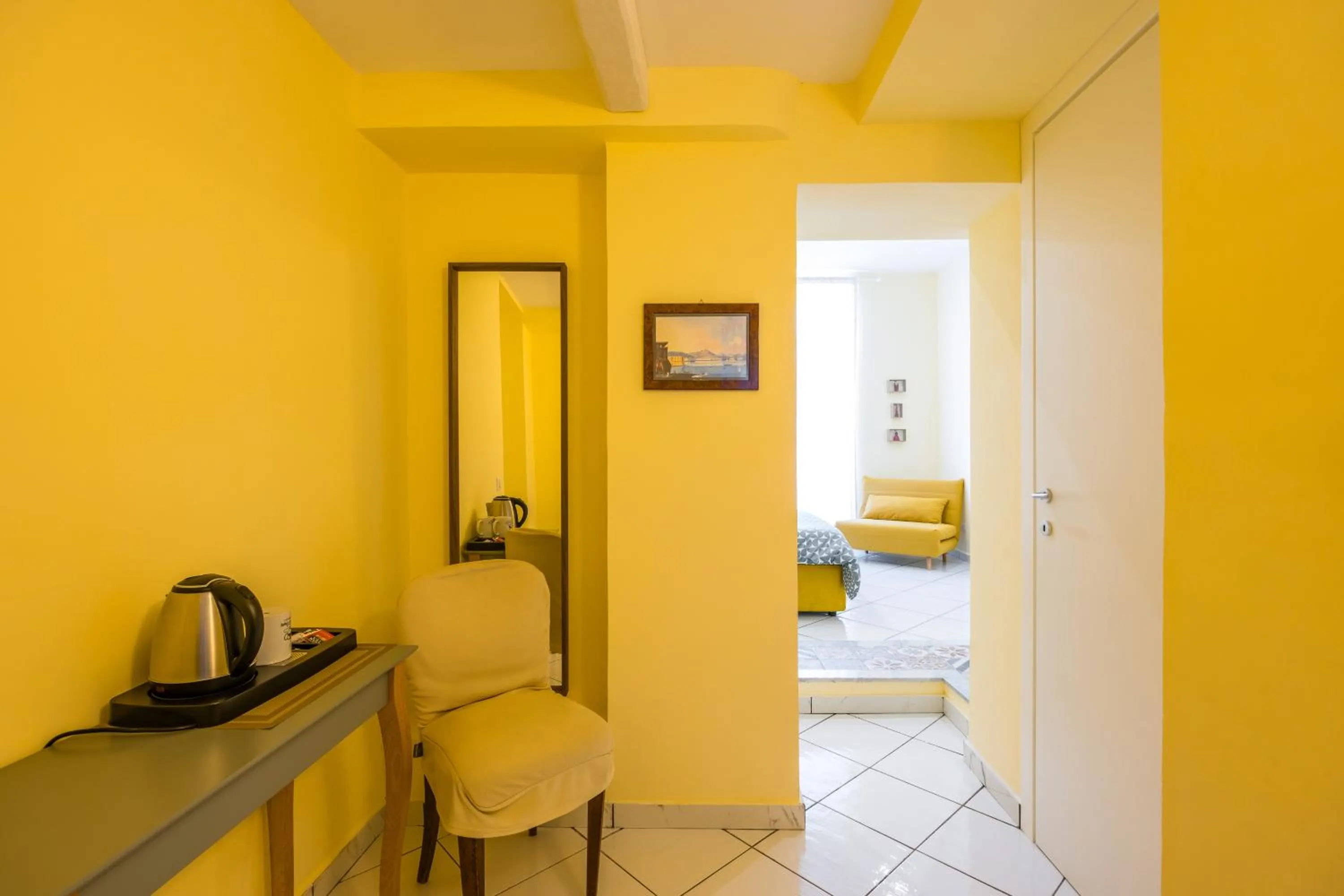 Living room in La Casa Di Bruno Napoli