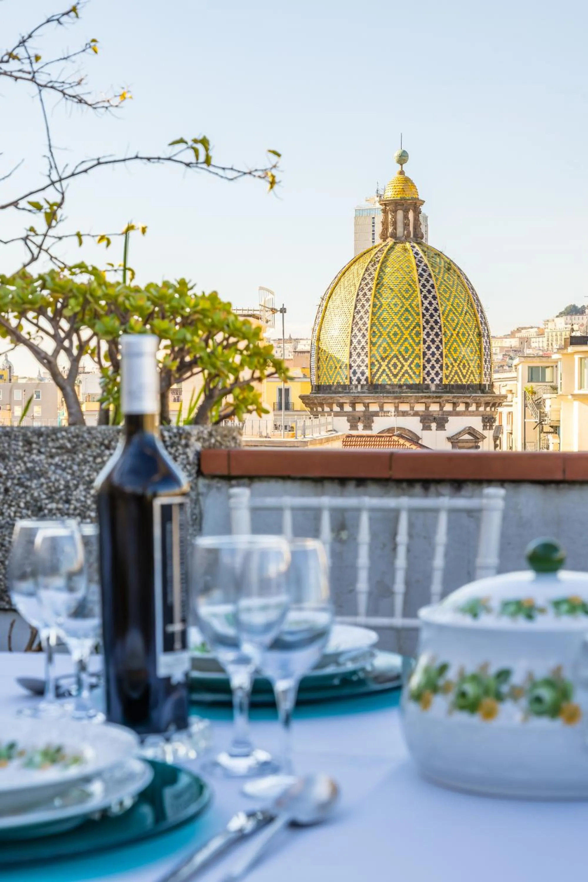 Balcony/Terrace in La Casa Di Bruno Napoli