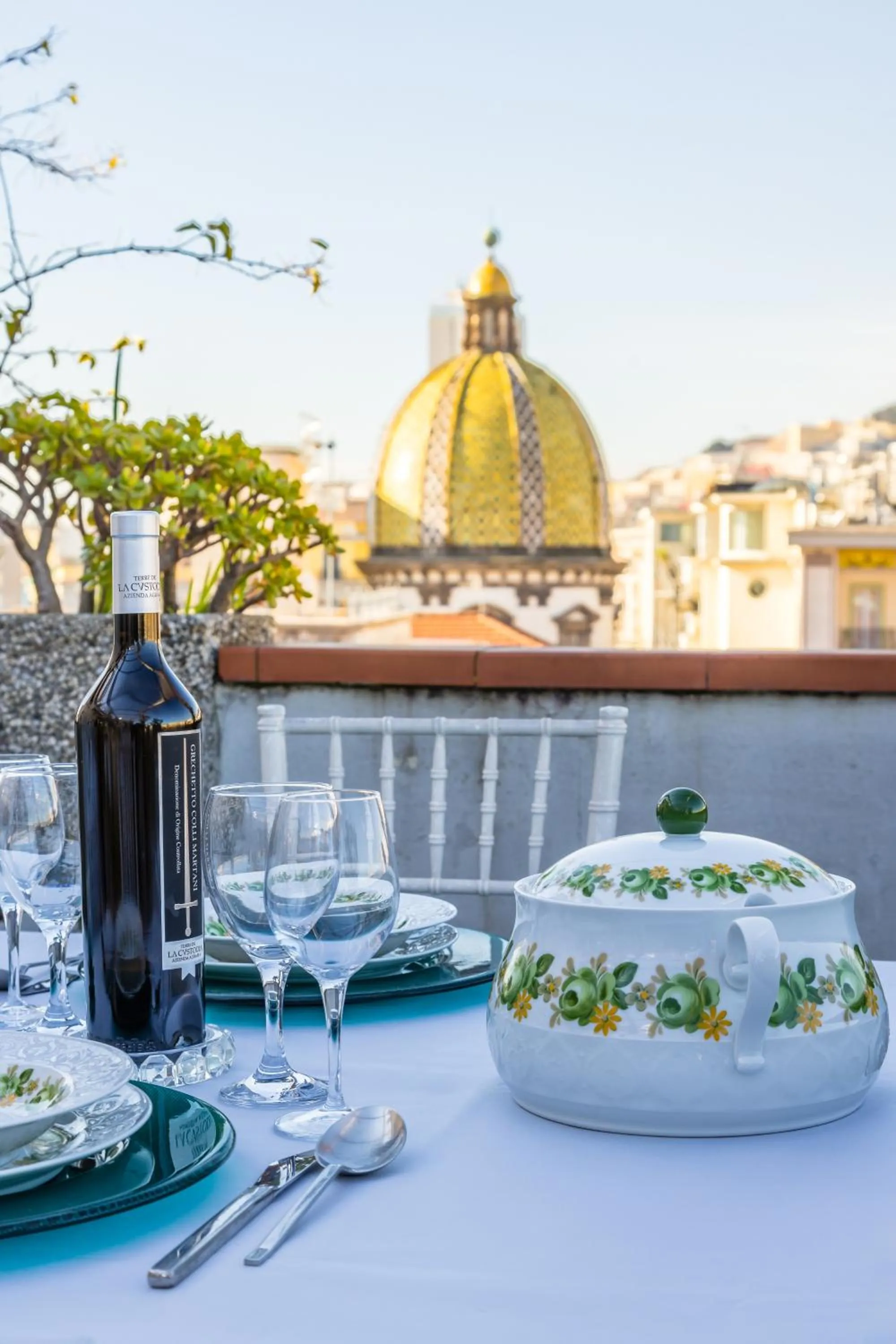 Balcony/Terrace in La Casa Di Bruno Napoli