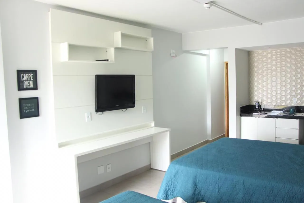 Bed in Apart Hotel Centro de Brasília