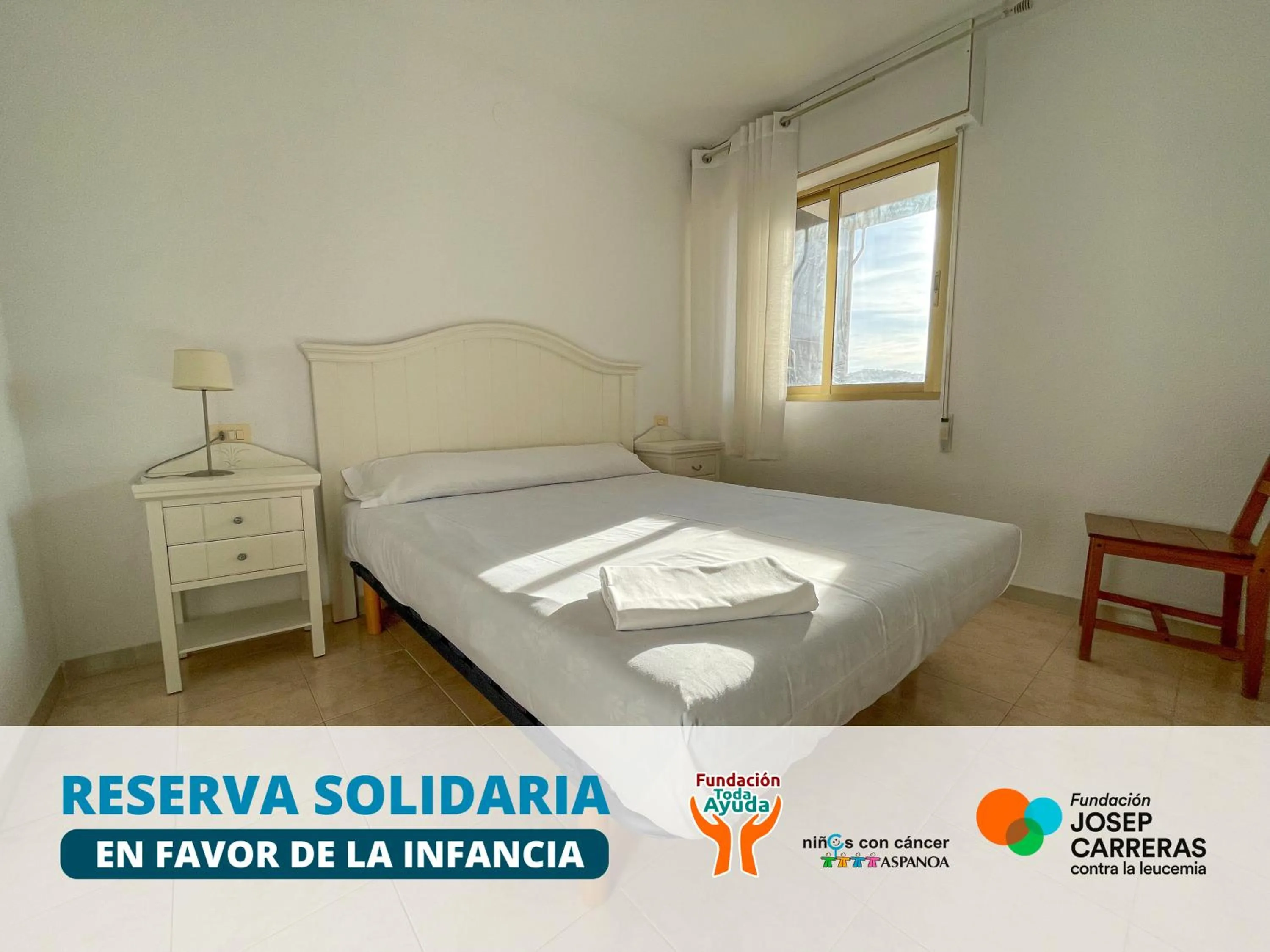 Bed in Apartamentos Neptuno Oropesa 3000