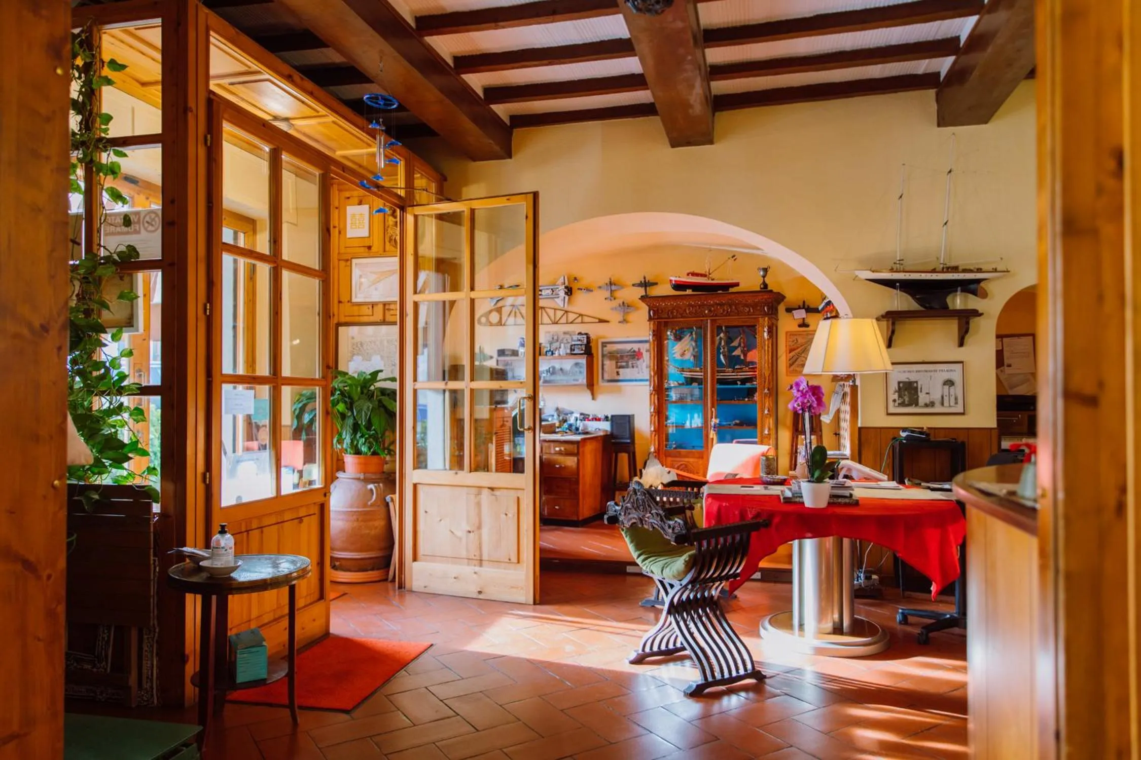Lobby or reception in Albergo La Felicina - Mugello