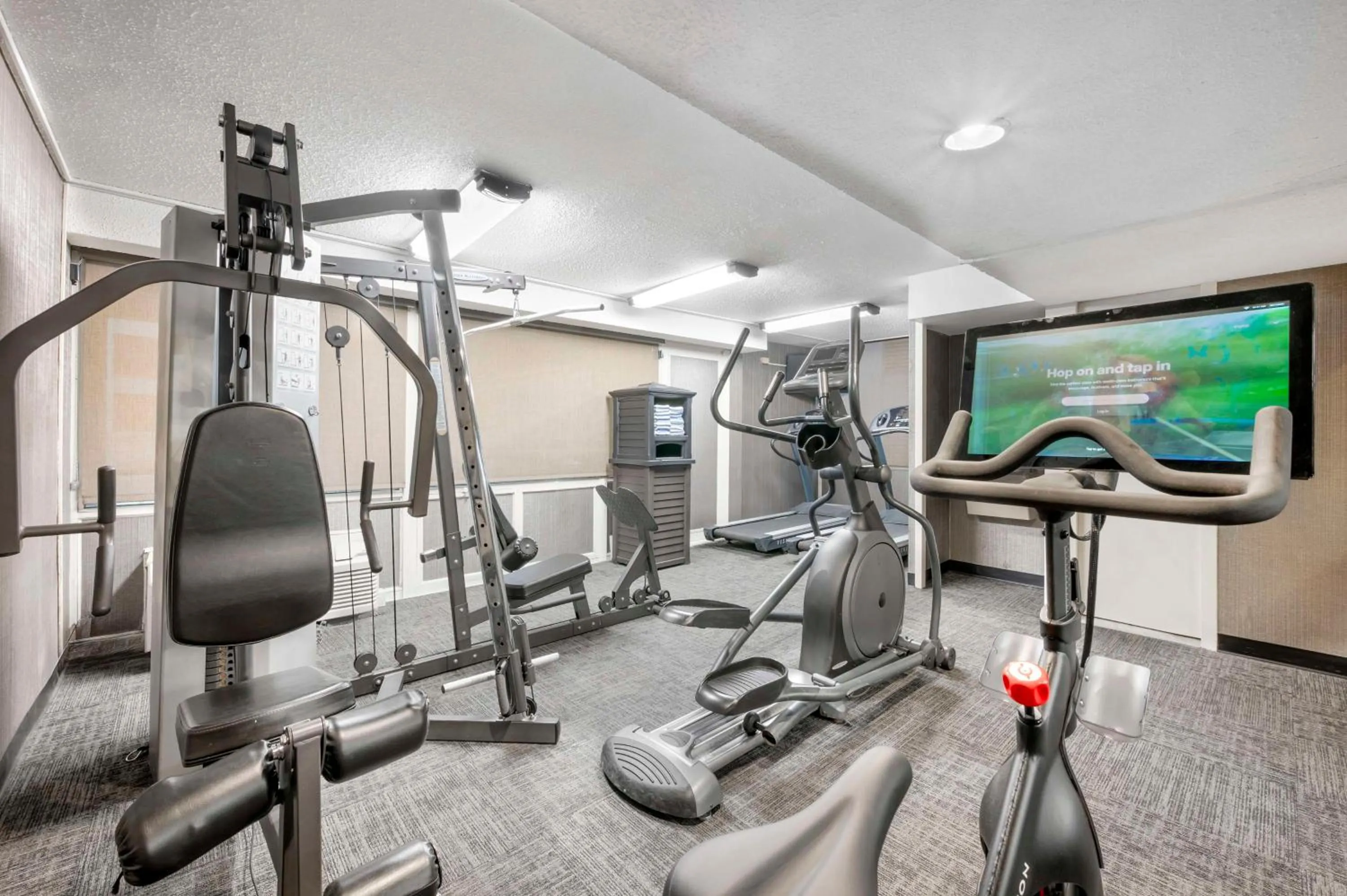 Fitness centre/facilities in Best Western Grant Park Hotel