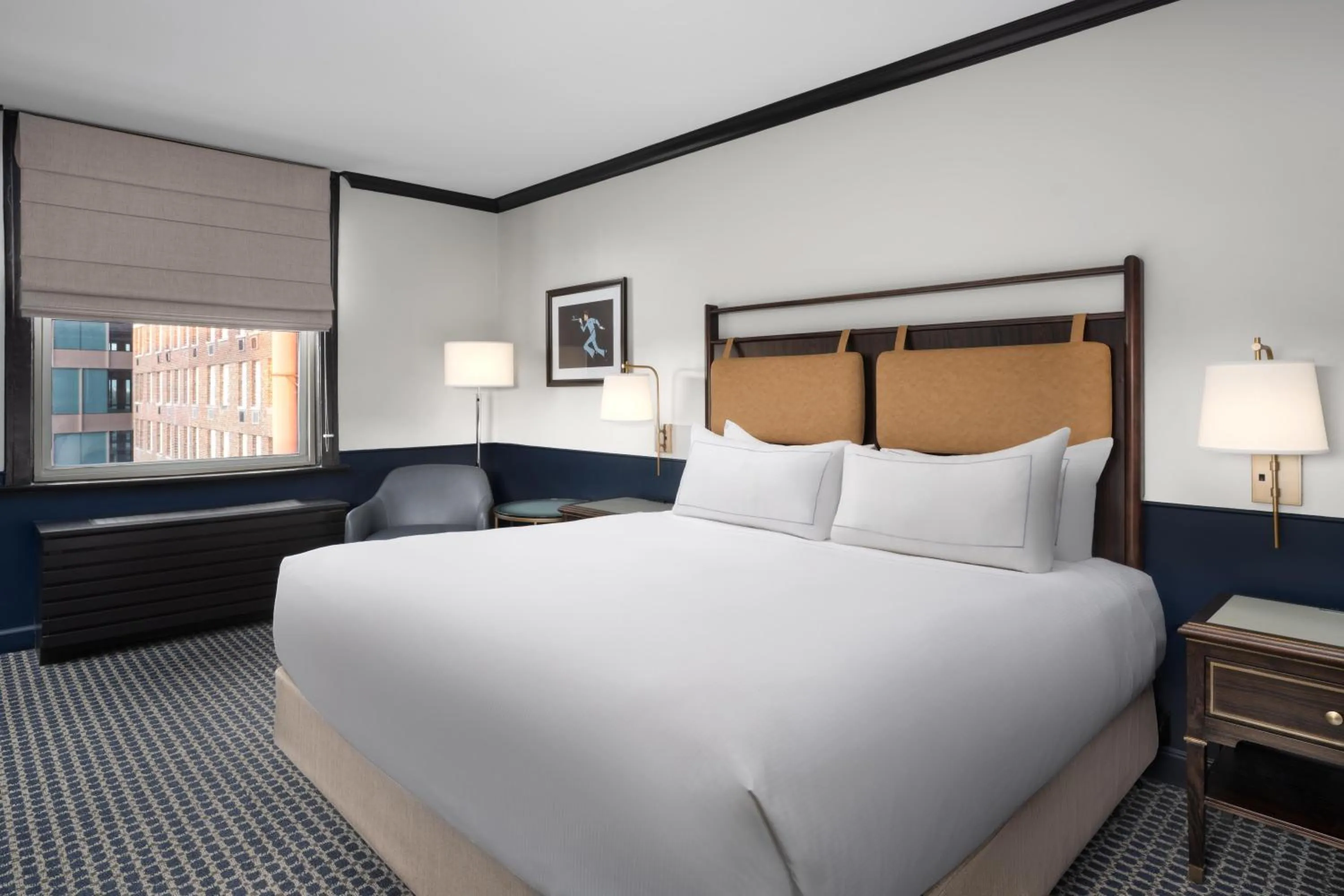 Bed in Hilton Orrington/Evanston