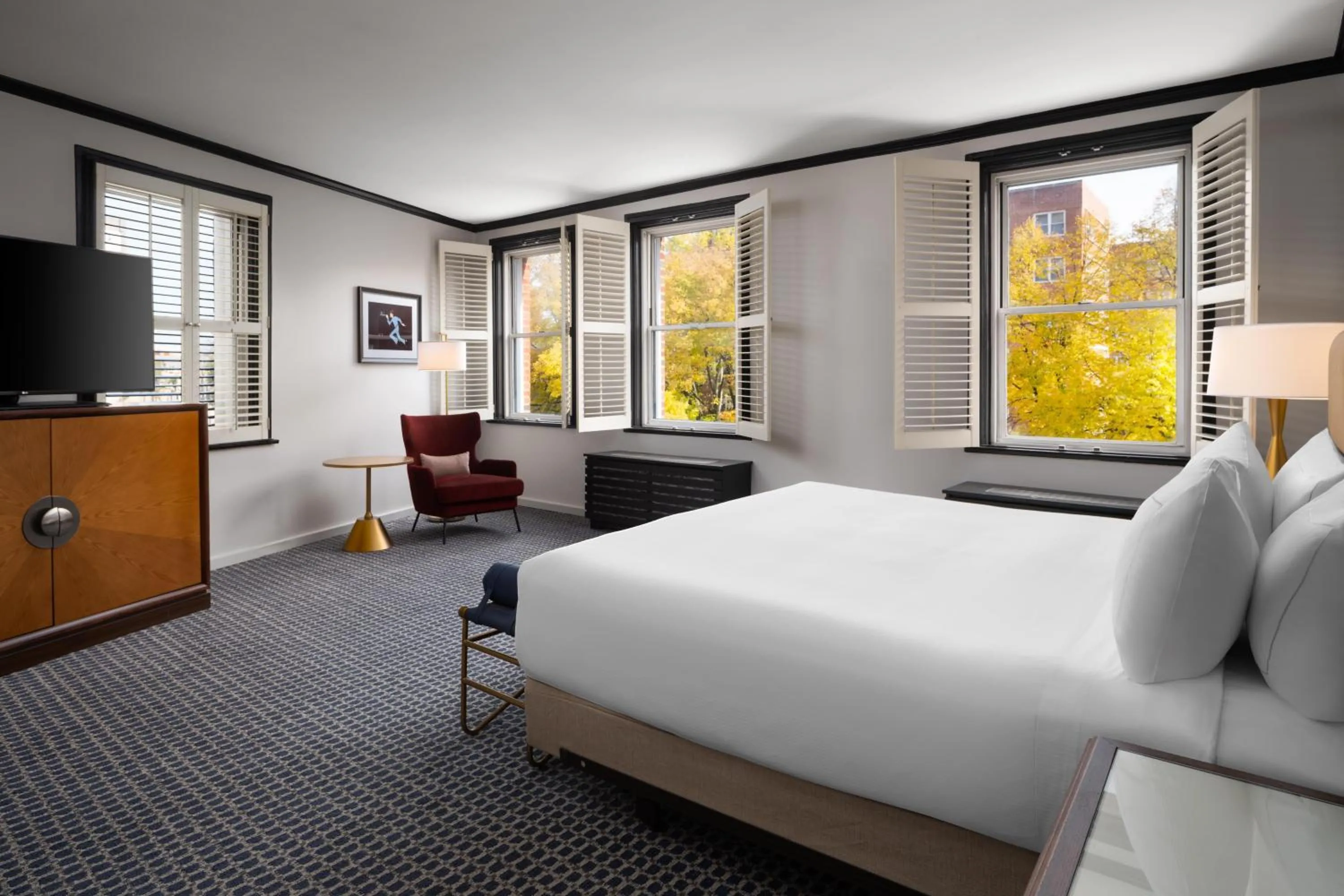 Bed in Hilton Orrington/Evanston