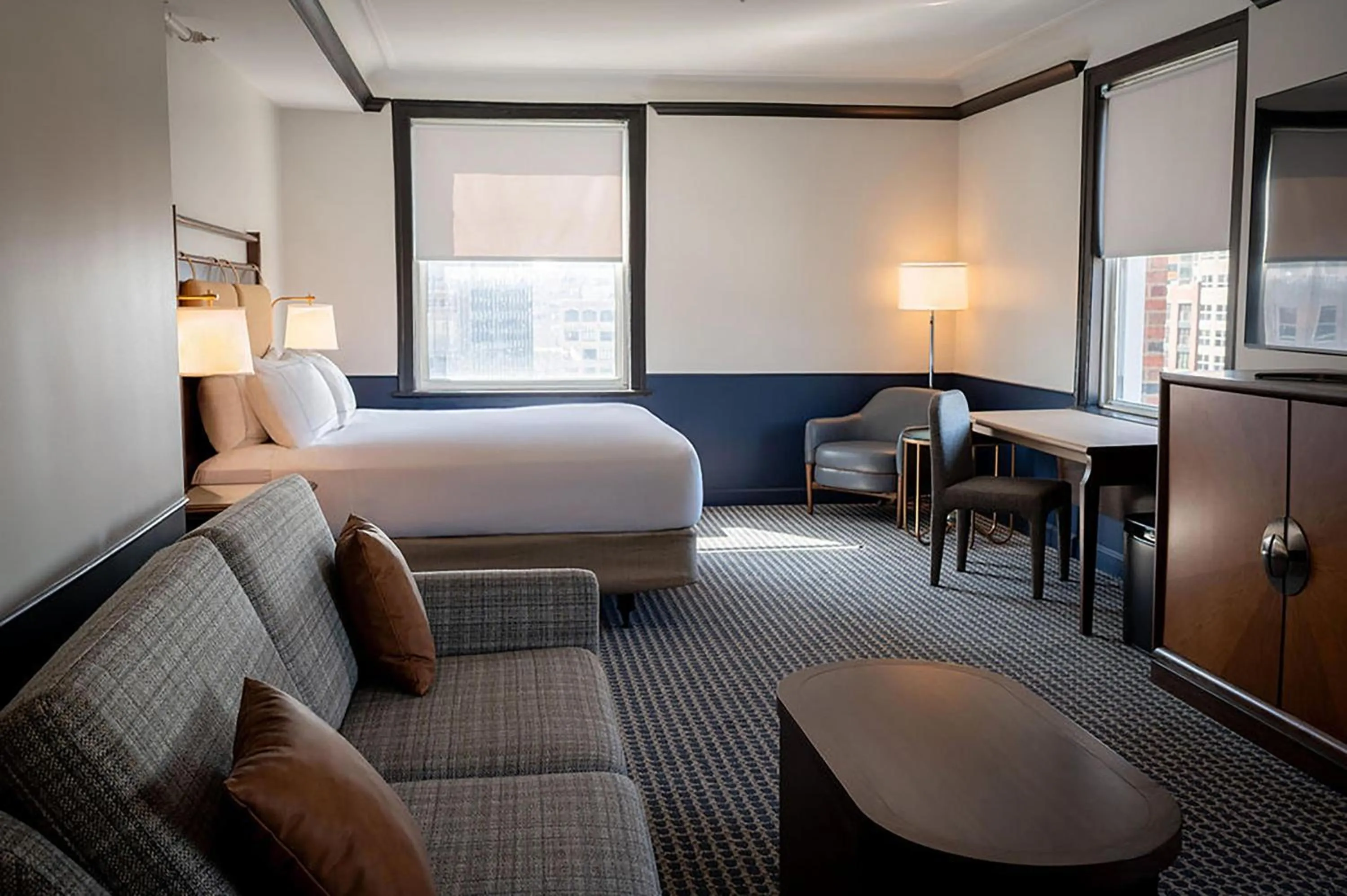 Bed in Hilton Orrington/Evanston