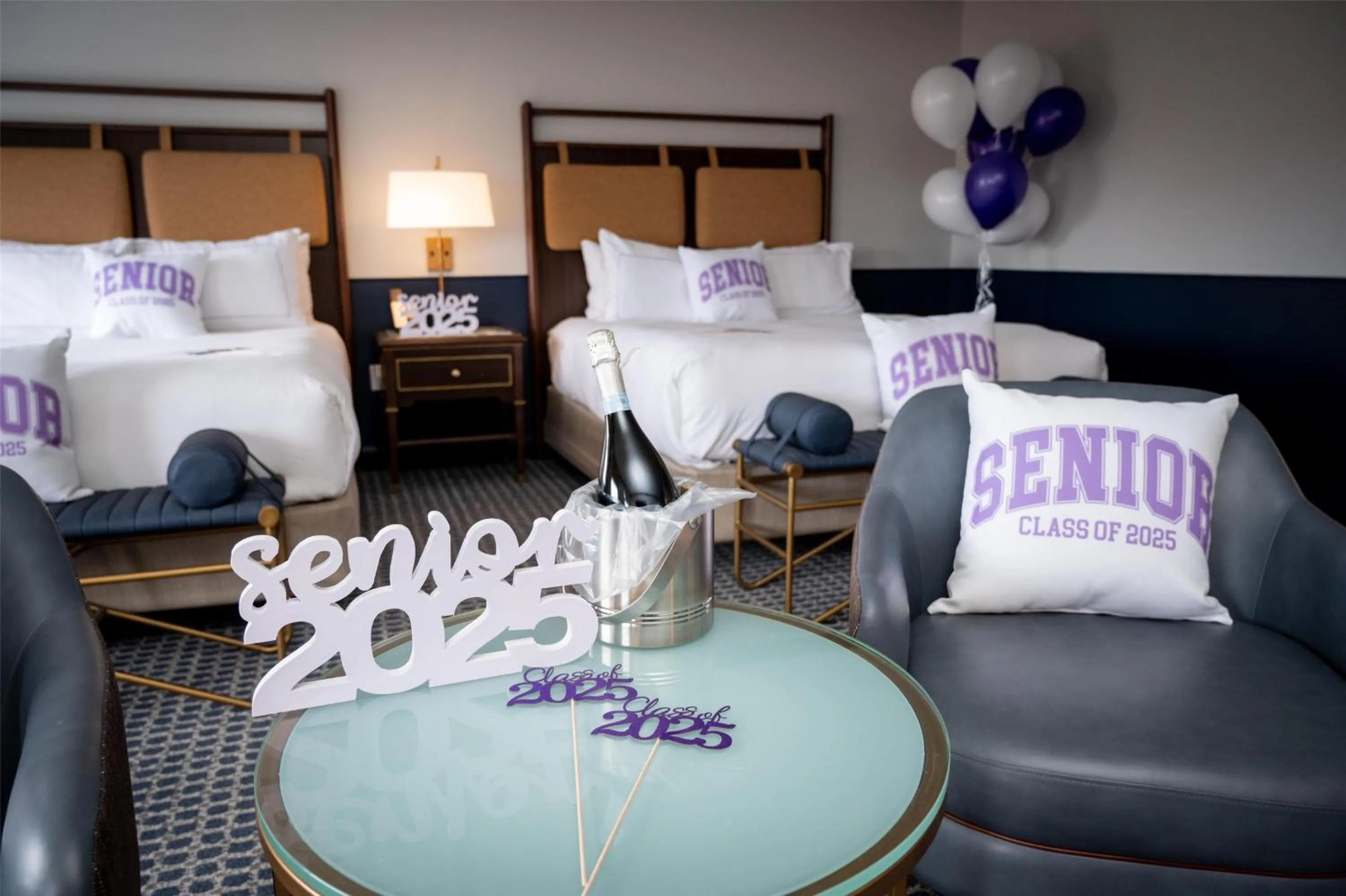 Bed in Hilton Orrington/Evanston