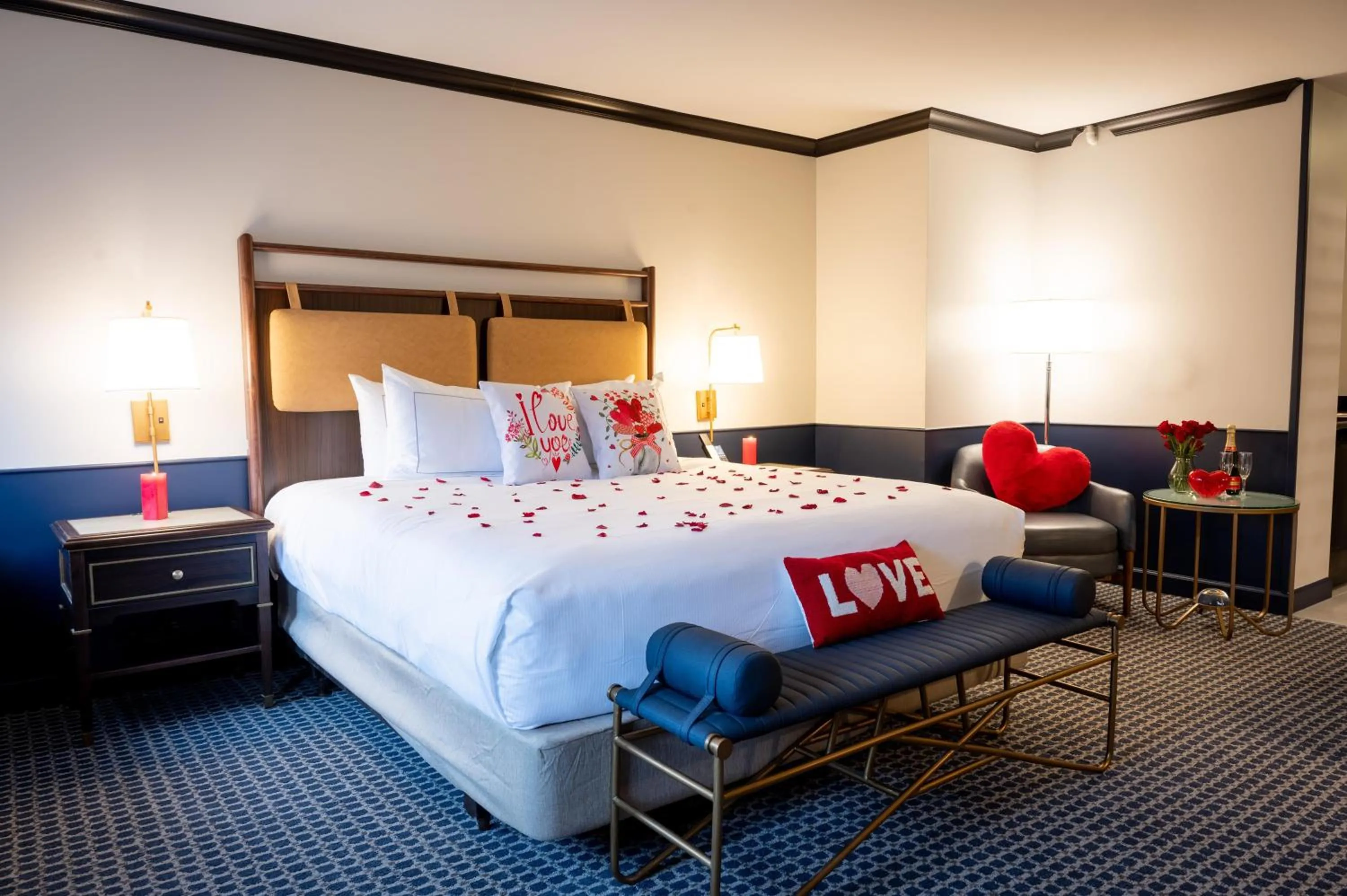 Bed in Hilton Orrington/Evanston