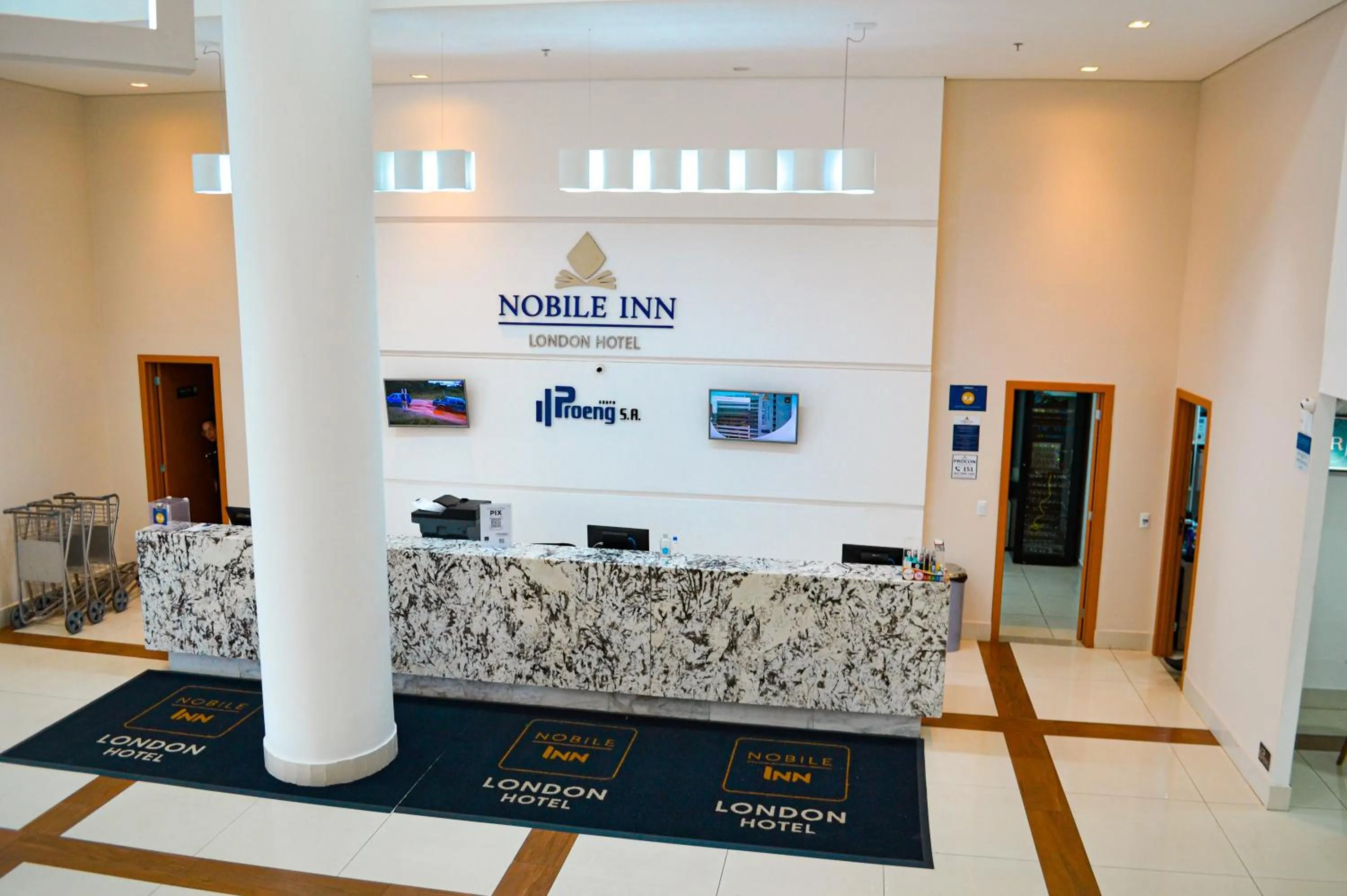 Facade/entrance in Nobile Inn London Anápolis