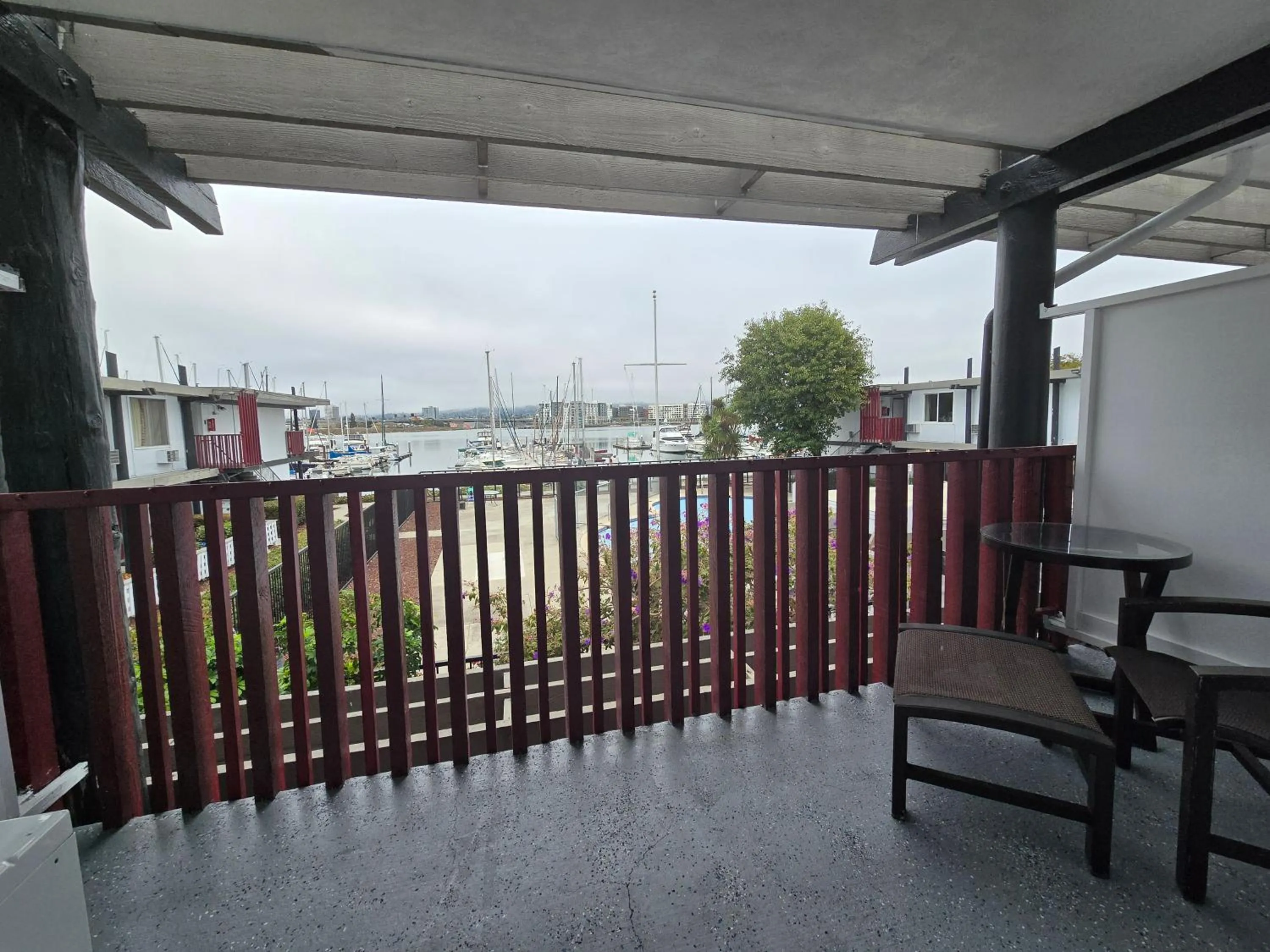 Balcony/Terrace in Marina Village Inn