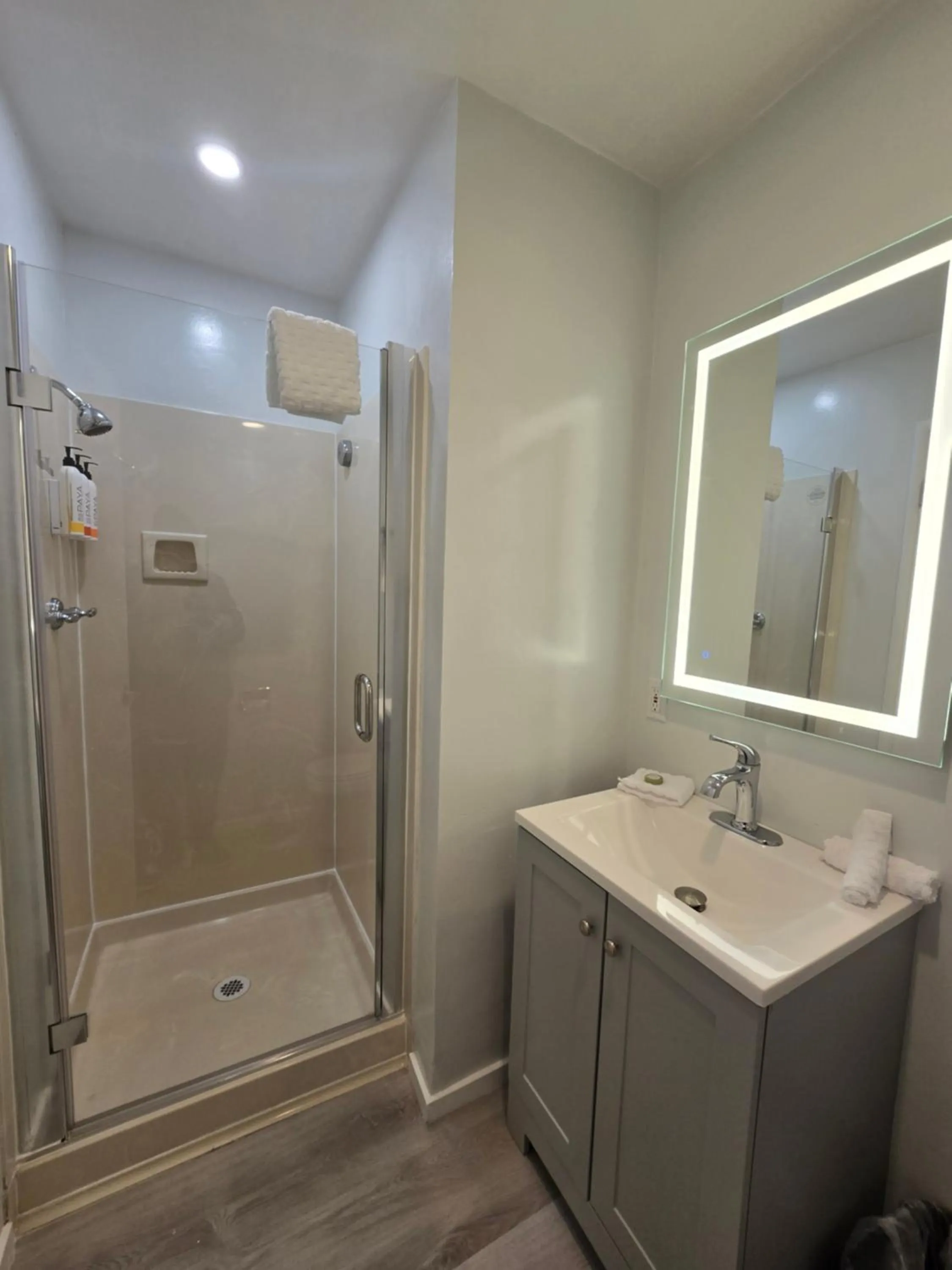 Bathroom in Marina Village Inn