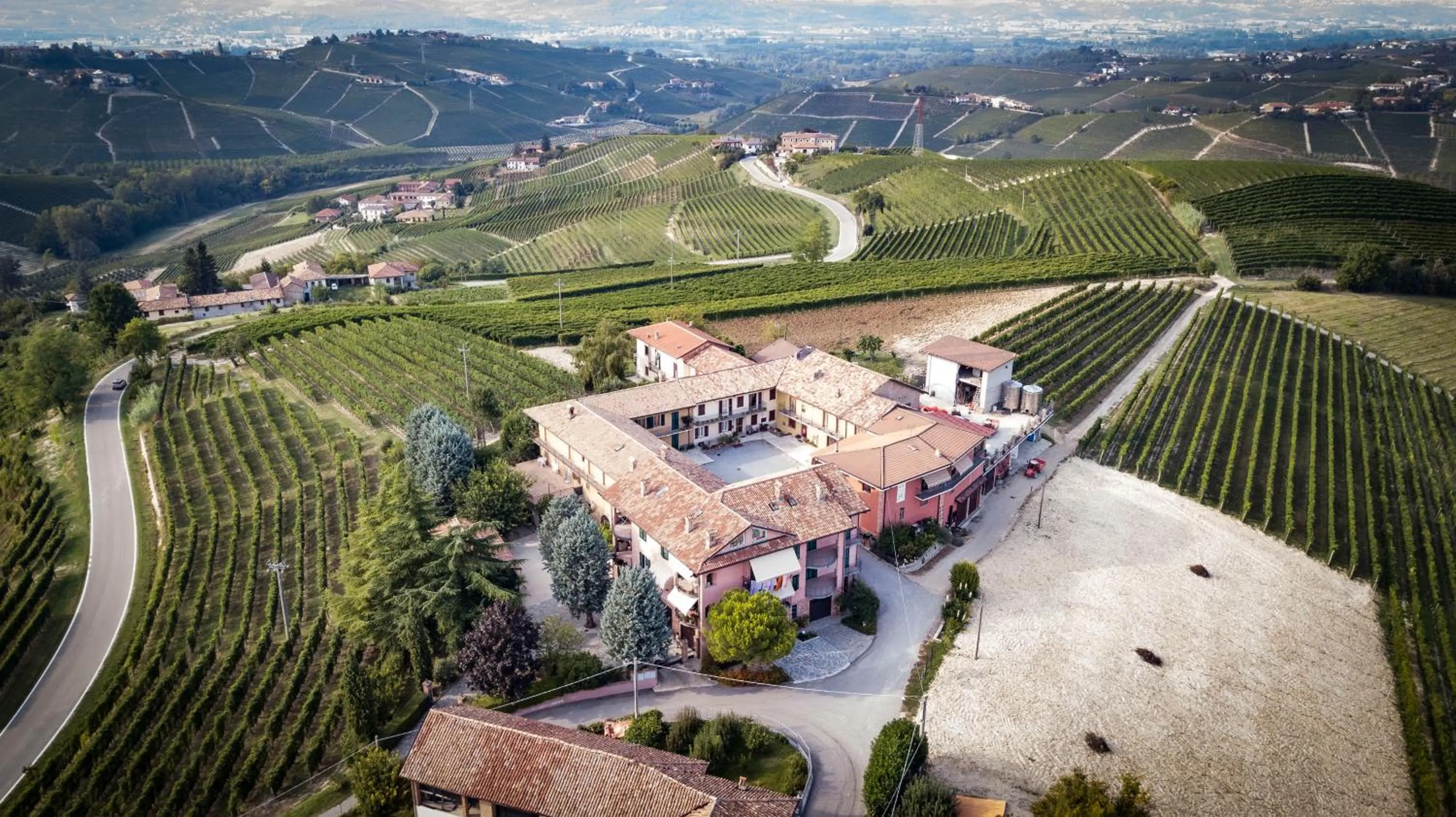 Bird's eye view in I Quattro Grappoli