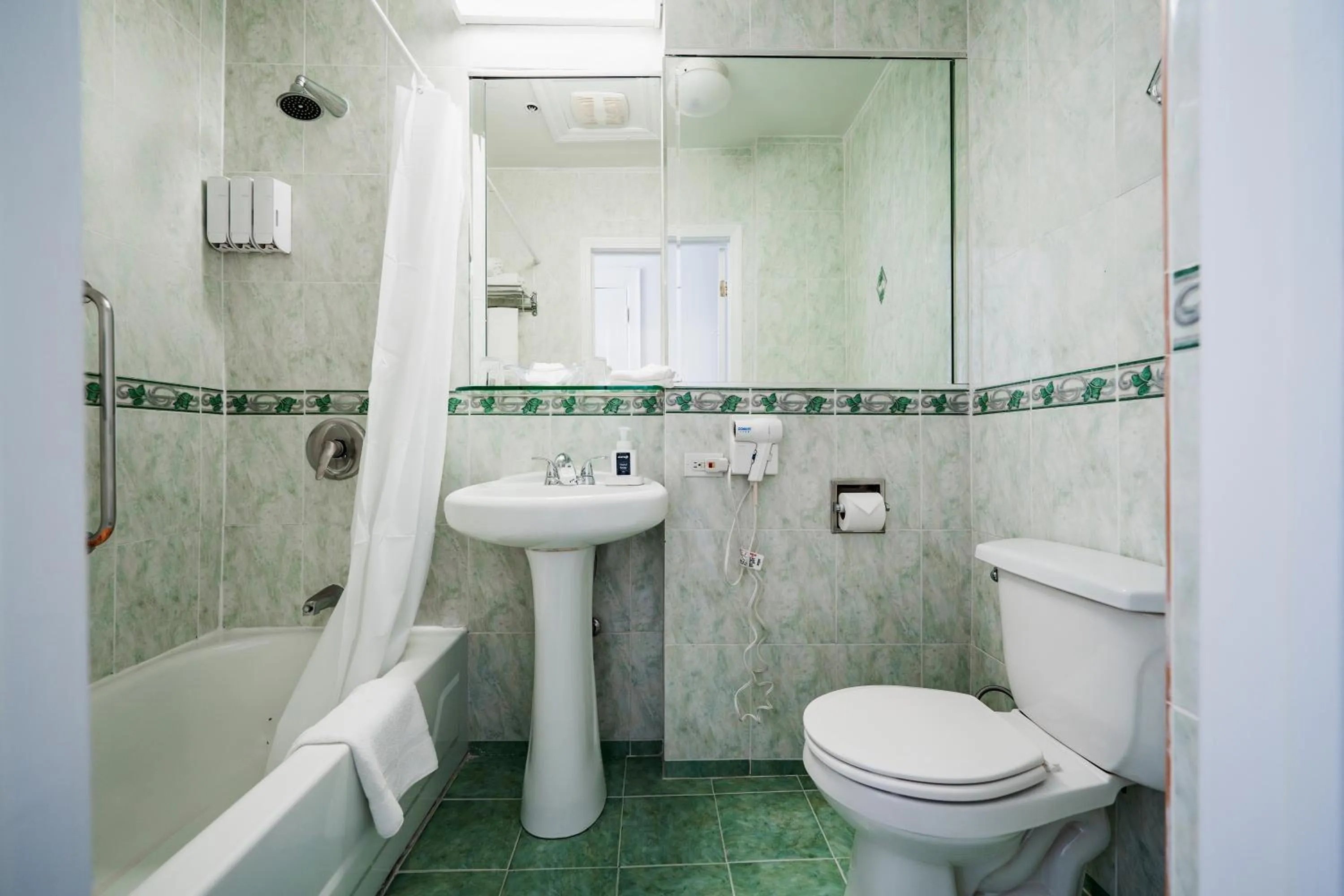 Toilet in Congress Plaza Hotel Chicago